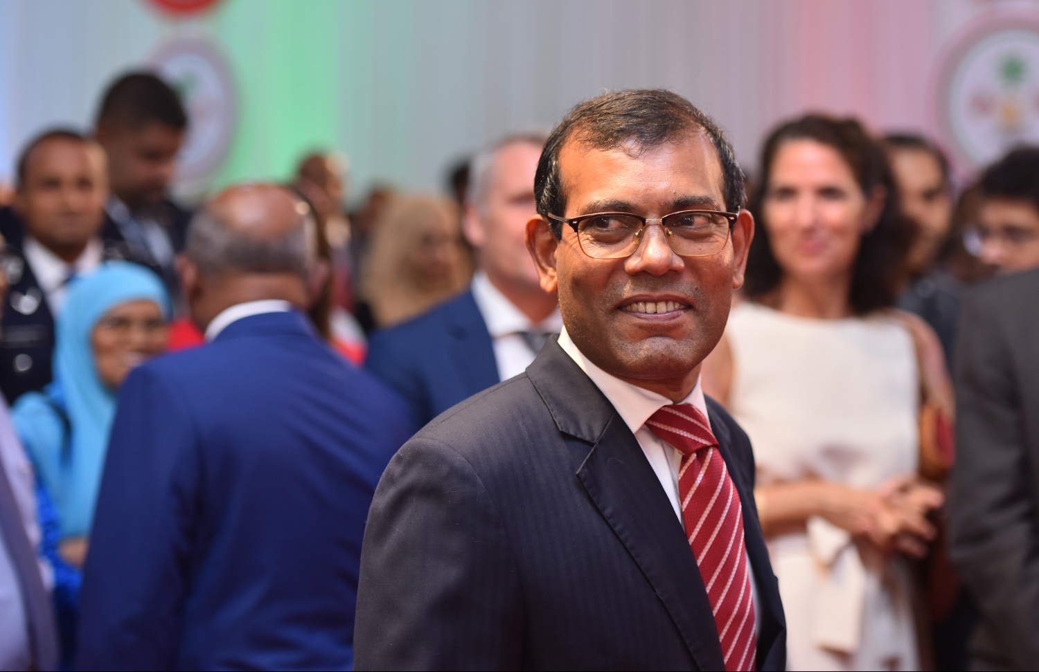 ކުރީގެ ރައީސް މުހައްމަދު ނަޝީދު. މެމްބަރު ނަޝީދު ވަނީ އެމަނިކުފާނަށް ފާޑު ވިދާޅުވެފައި..---ފޮޓޯ: ހުސައިން ވަހީދު/މިހާރު