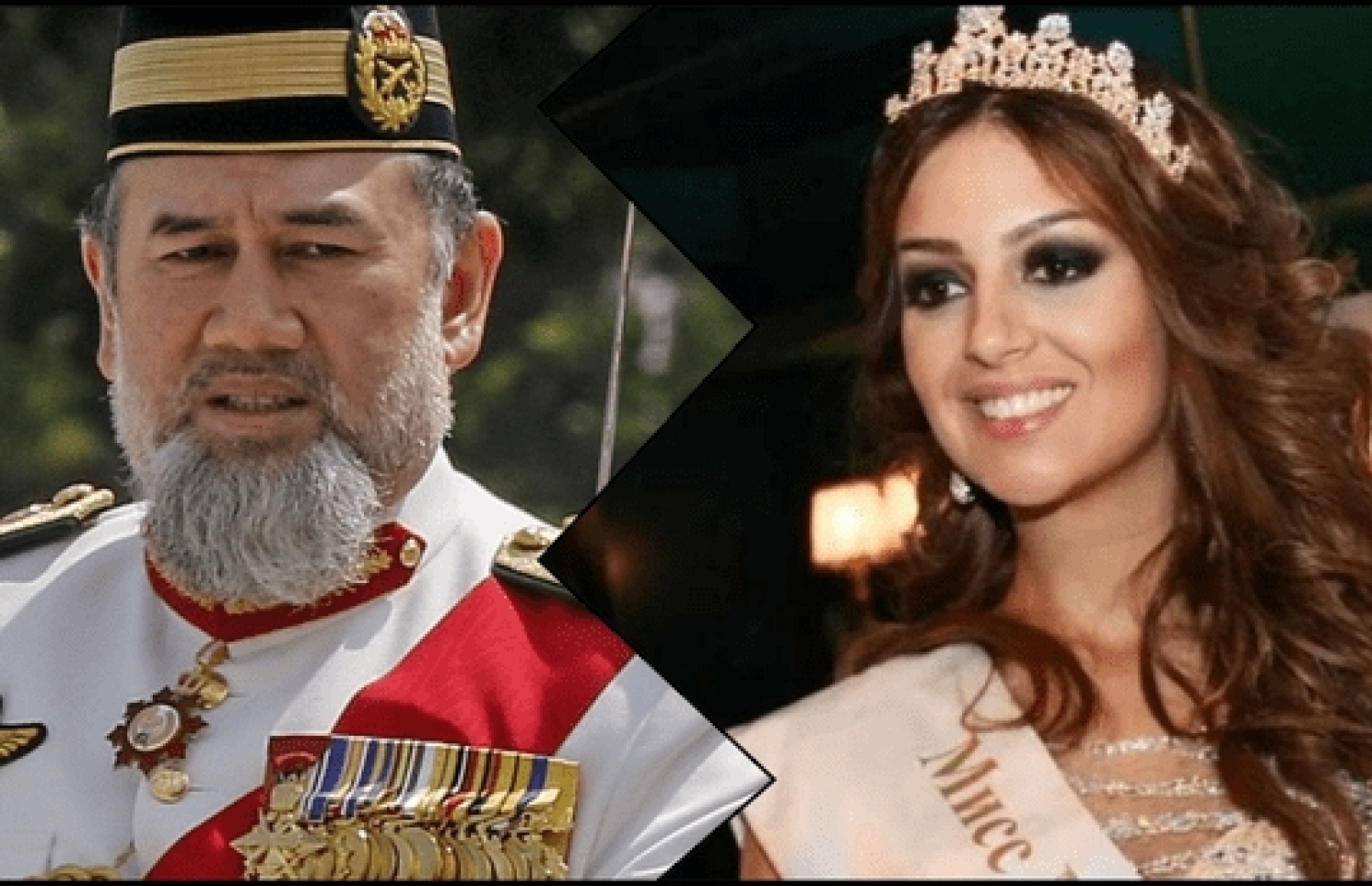 މެލޭޝިއާގެ ކުރީގެ ރަސްގެފާން މުހައްމަދު (5) އާއި ރަޝިޔާގެ އަނބިކަނބަލުން.