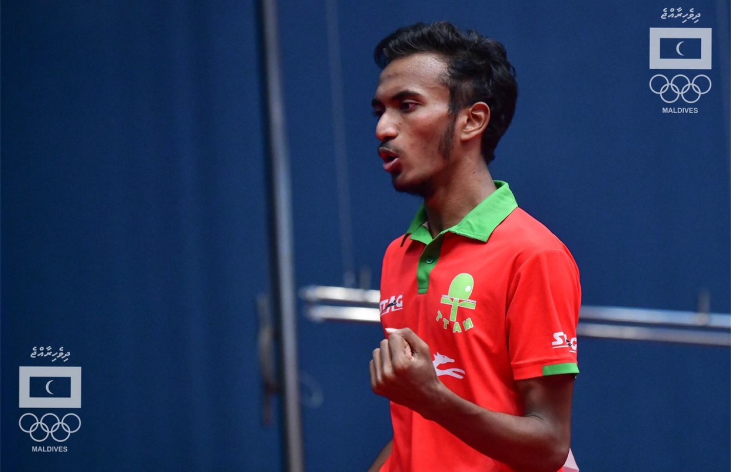 ރާއްޖޭގެ އުއްމީދީ ފިރިހެން ކުޅުންތެރިޔާ ޝައްފާން: އޭނާ ވަނީ ގްރޫޕުގެ އެއް ވަނަ ހޯދައި ގަފަ 16 ކުޅުންތެރިންގެ ބުރުން ޖާގަ ހޯދާފައި. -އެމްއޯސީ ފޮޓޯ: ނިޝާން އަލީ