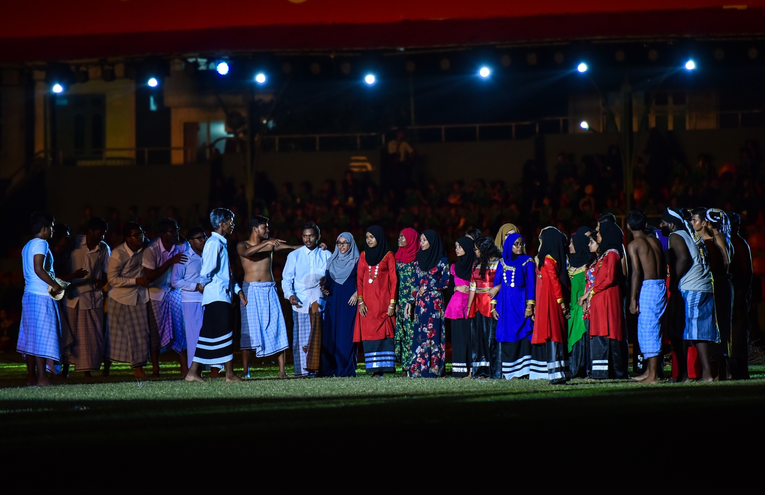 މާލެ: ޖުލައި 26، 2019- ގަލޮޅު ދަނޑުގައި ކުރިއަށްދިޔަ މި އަހަރުގެ މިނިވަން ދުވަހުގެ ކުޅިވަރުތަކުގެ ތެރެއިން.---ފޮޓޯ: ހުސައިން ވަހީދު/މިހާރު