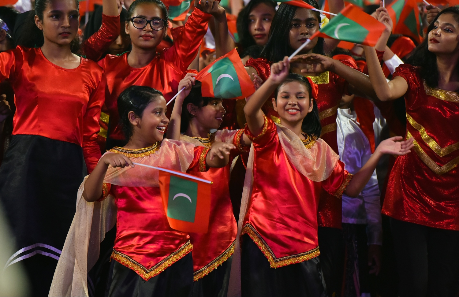 މާލެ: ޖުލައި 26، 2019- ގަލޮޅު ދަނޑުގައި ކުރިއަށްދިޔަ މި އަހަރުގެ މިނިވަން ދުވަހުގެ ކުޅިވަރުތަކުގެ ތެރެއިން.---ފޮޓޯ: ހުސައިން ވަހީދު/މިހާރު