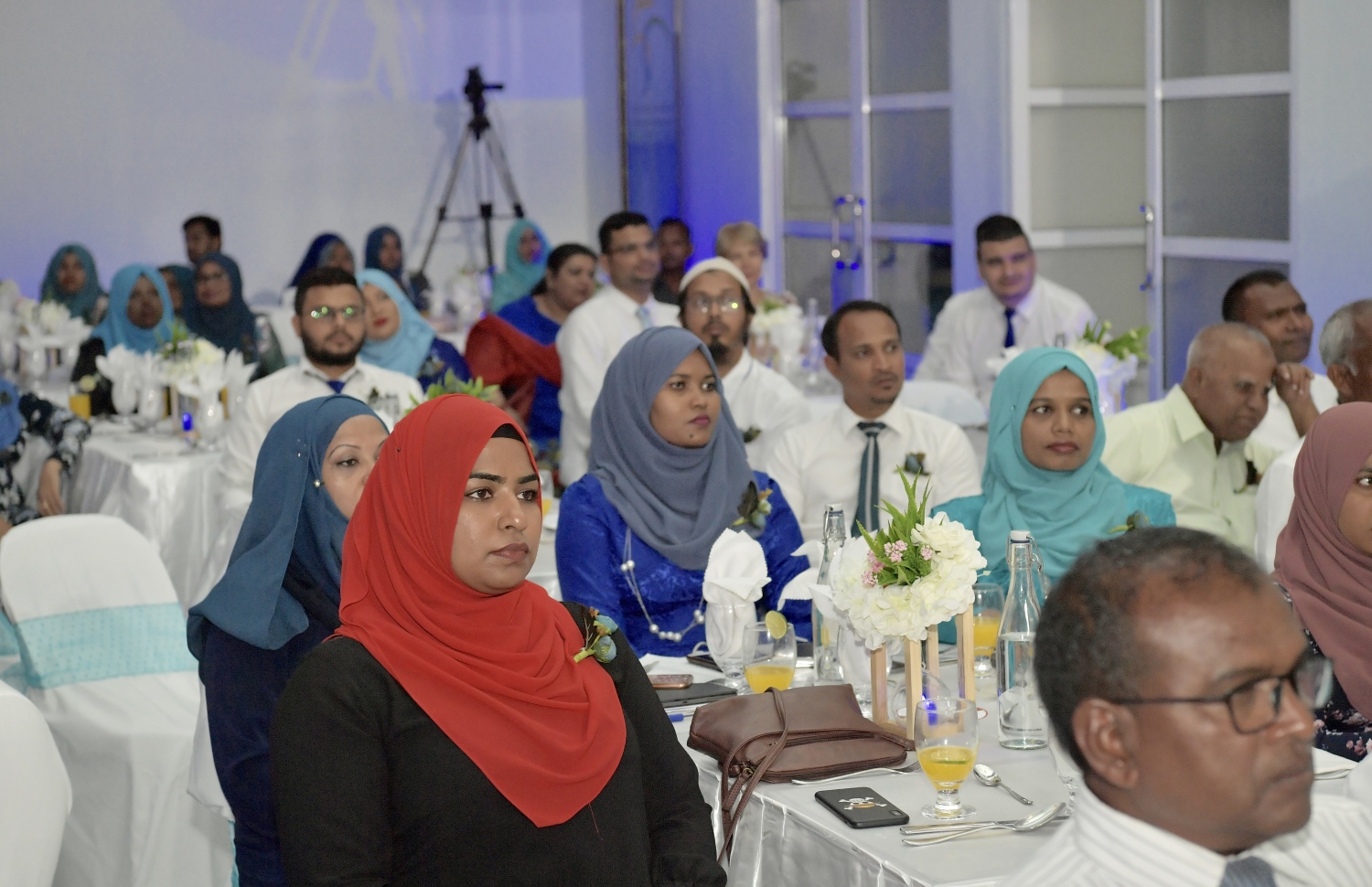 ބ. އޭދަފުށި: ޖުލައި 30، 2019: ބ. އޭދަފުށީގައި ހުންނަ އެ އަތޮޅު ހޮސްޕިޓަލަށް 50 އަހަރުފުރުން ފާހަގަކުރަން ބޭއްވި ރަސްމިއްޔާތެއްގެ ތެރެއިން- ފޮޓޯ: ރައީސް އޮފީސް