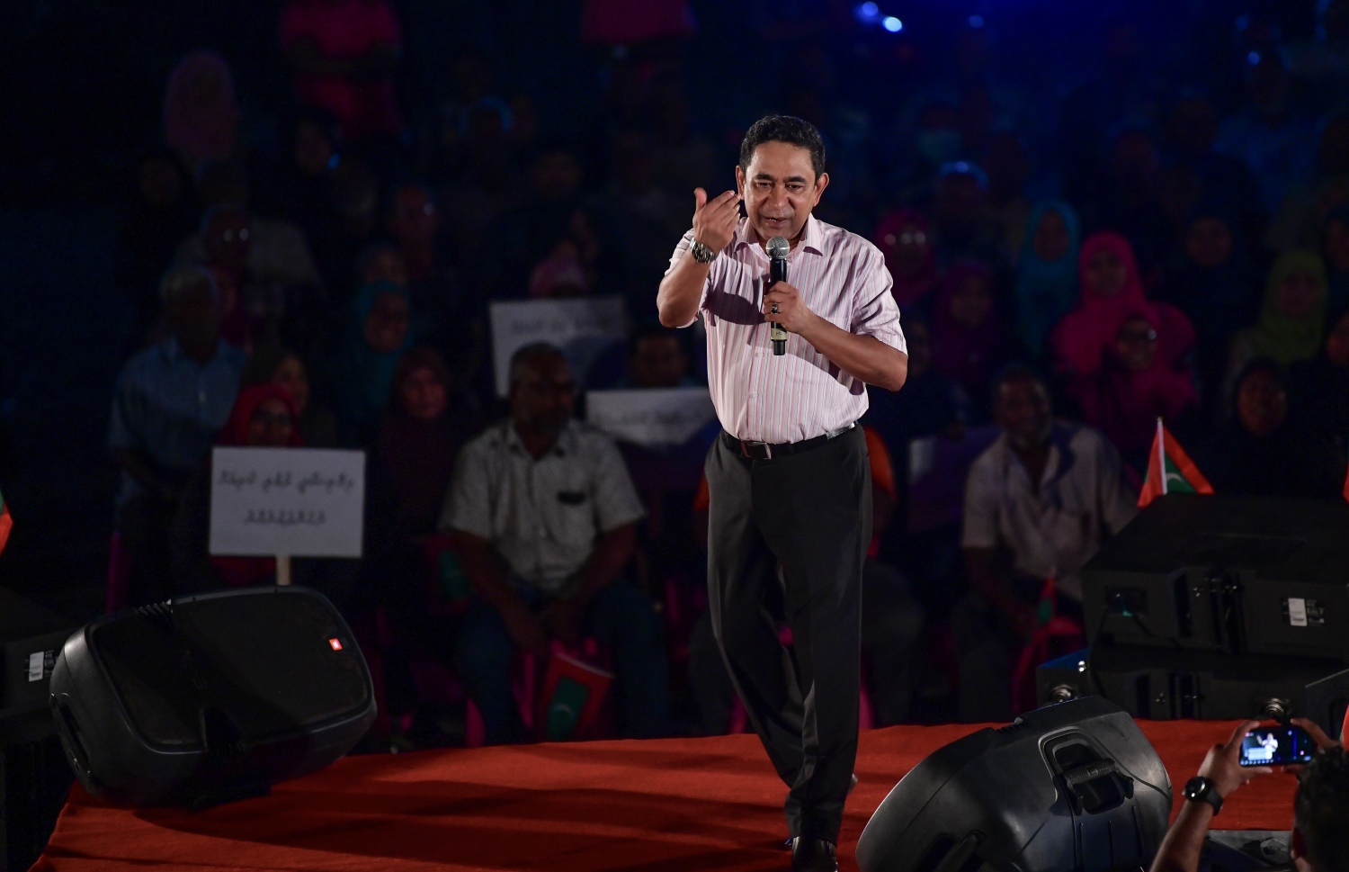 ރައީސް ޔާމީން: ގައުމުގެ ހާލަތު ދަށަށް ގޮސްފައިވާ ކަމަށް ވިދާޅުވެ ކަންބޮޑުވުންފާޅުކުރެއްވި.