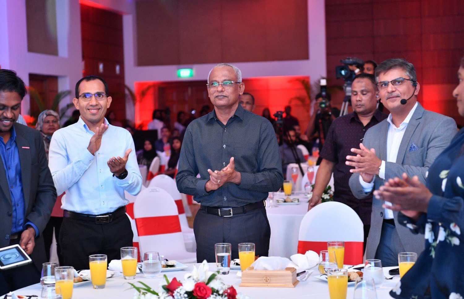 އުރީދޫގެ މޫލީ އިފްތިތާހު ކުރުމަށް ބޭއްވި ރަސްމިއްޔާތުގެ ތެރެއިން- ފޮޓޯ: ޕްރެޒިޑެންސީ މޯލްޑިވްސް