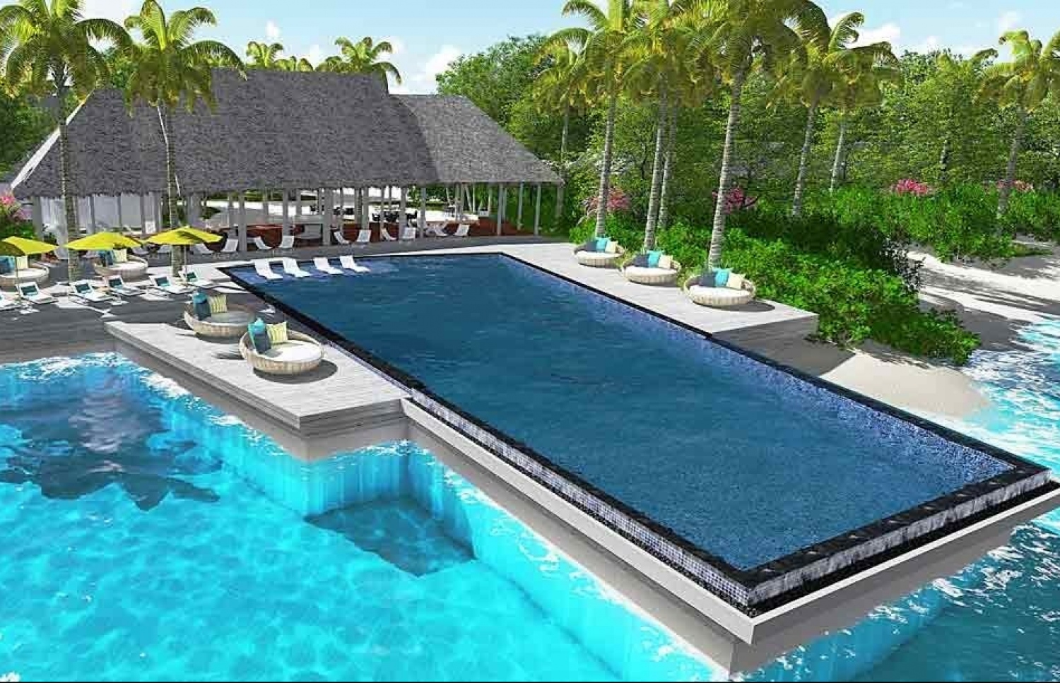 ފުށިފަރު ރިސޯޓުގެ ބީޗް ވިލާއެއް--ފޮޓޯ:މޯލްޑިވްސްވޯޓާވިލާ