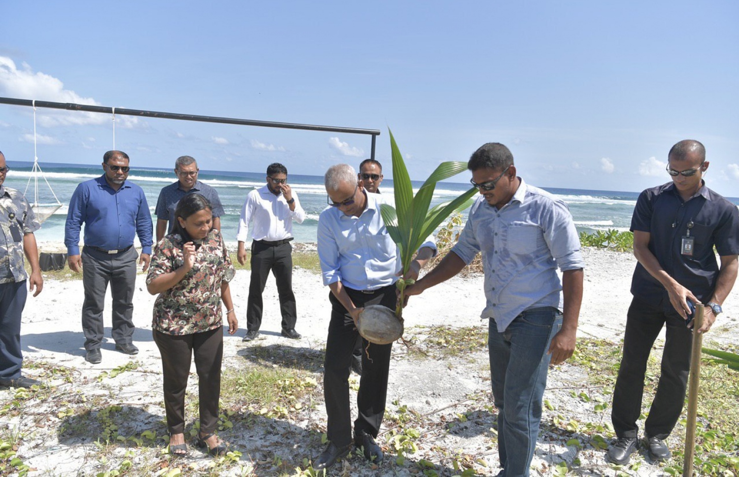 ރައީސް އިބްރާހިމް މުހައްމަދު ސޯލިހު ތިނަދުއަށް ކުރެއްވި ދަތުރުފުޅެއްގައި، ސައުދުގެ ޑެއިލީ ވަން ޕްރޮގްރާމްގައި ބައިވެރިވެވަޑައިގަންނަވަނީ -- ފޮޓޯ: ރައީސް އޮފީސް