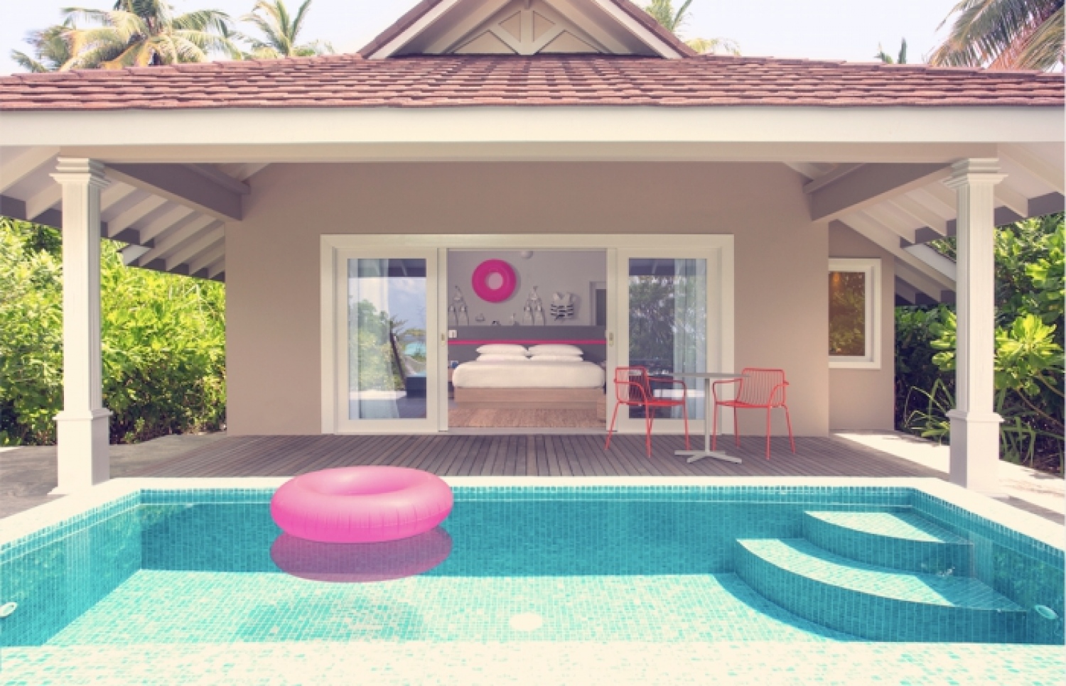 ދަ ސްޓޭންޑާޑް ހުރުވަޅި ރިސޯޓުގެ ވިލާއެއް-- ފޮޓޯ: ދަ ސްޓޭންޑާޑް