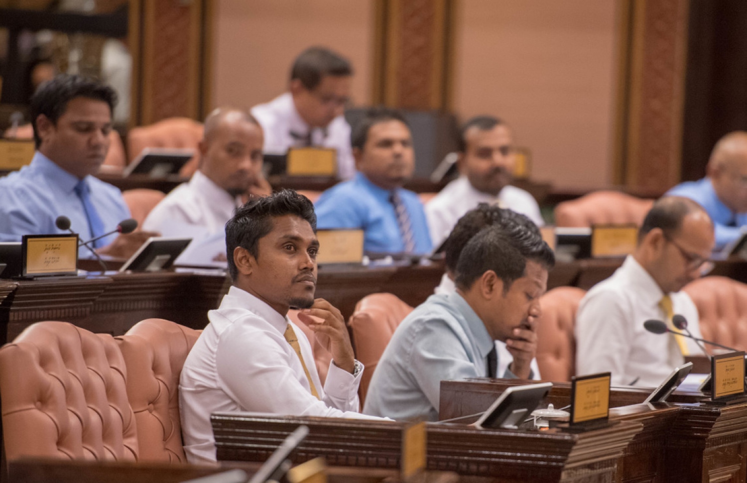 ރައްޔިތުންގެ މަޖިލިހުގެ ޖަލްސާއެއް ކުރިއަށް ދަނީ. --- ފޮޓޯ: މަޖިލިސް