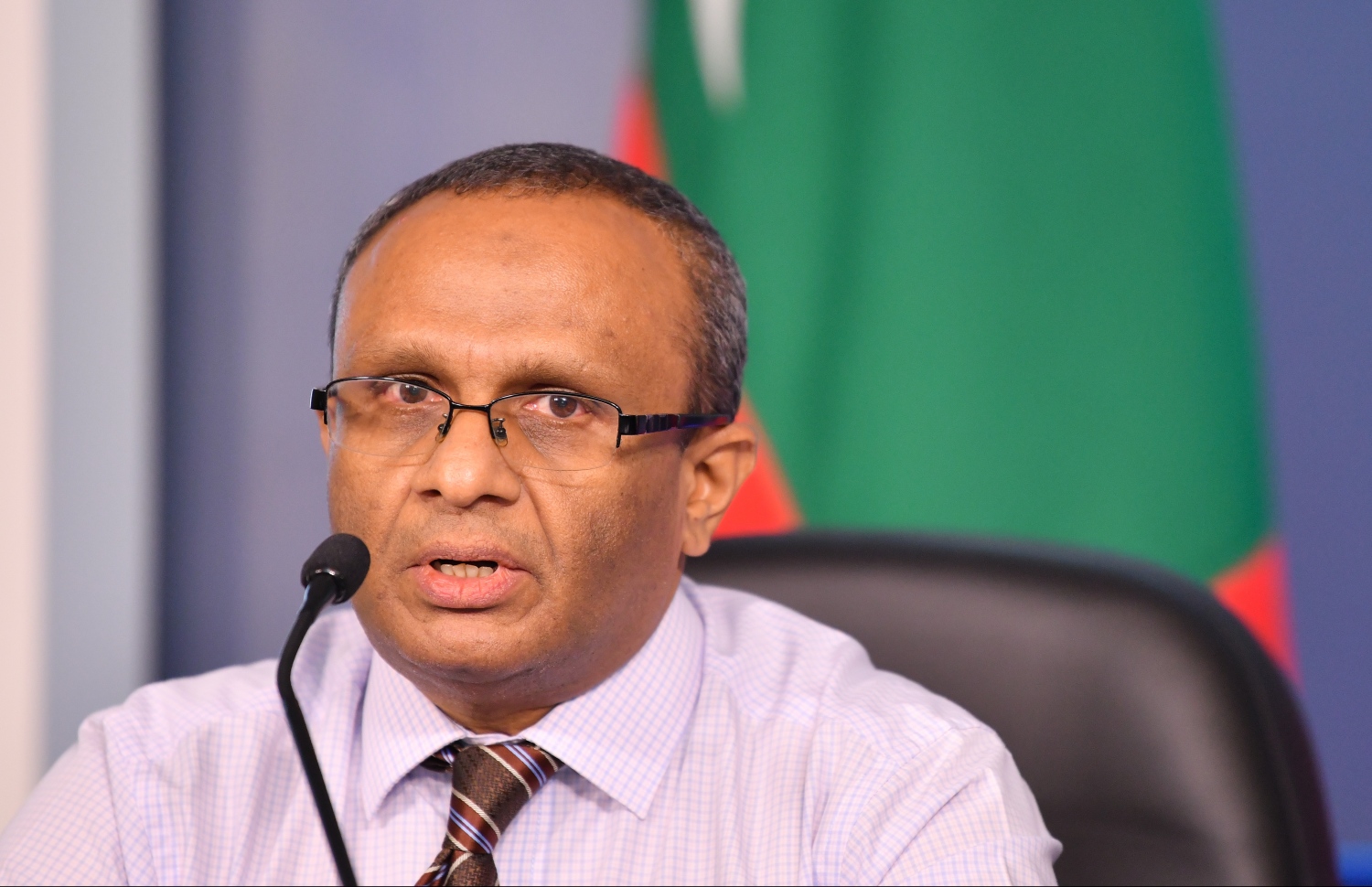 ރިޔާސީ ކޮމިޝަންގެ ރައީސް ހުސްނުއް ސުއޫދު-- ފޮޓޯ: ހުސައިން ވަހީދު/މިހާރު