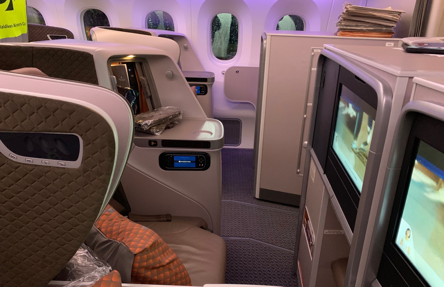 ޑްރީމް ލައިނާގެ ބިޒްނަސް ކްލާސް: މި ކްލާހުގައި 36 ސީޓް ހުރޭ-- ފޮޓޯ: މިހާރު