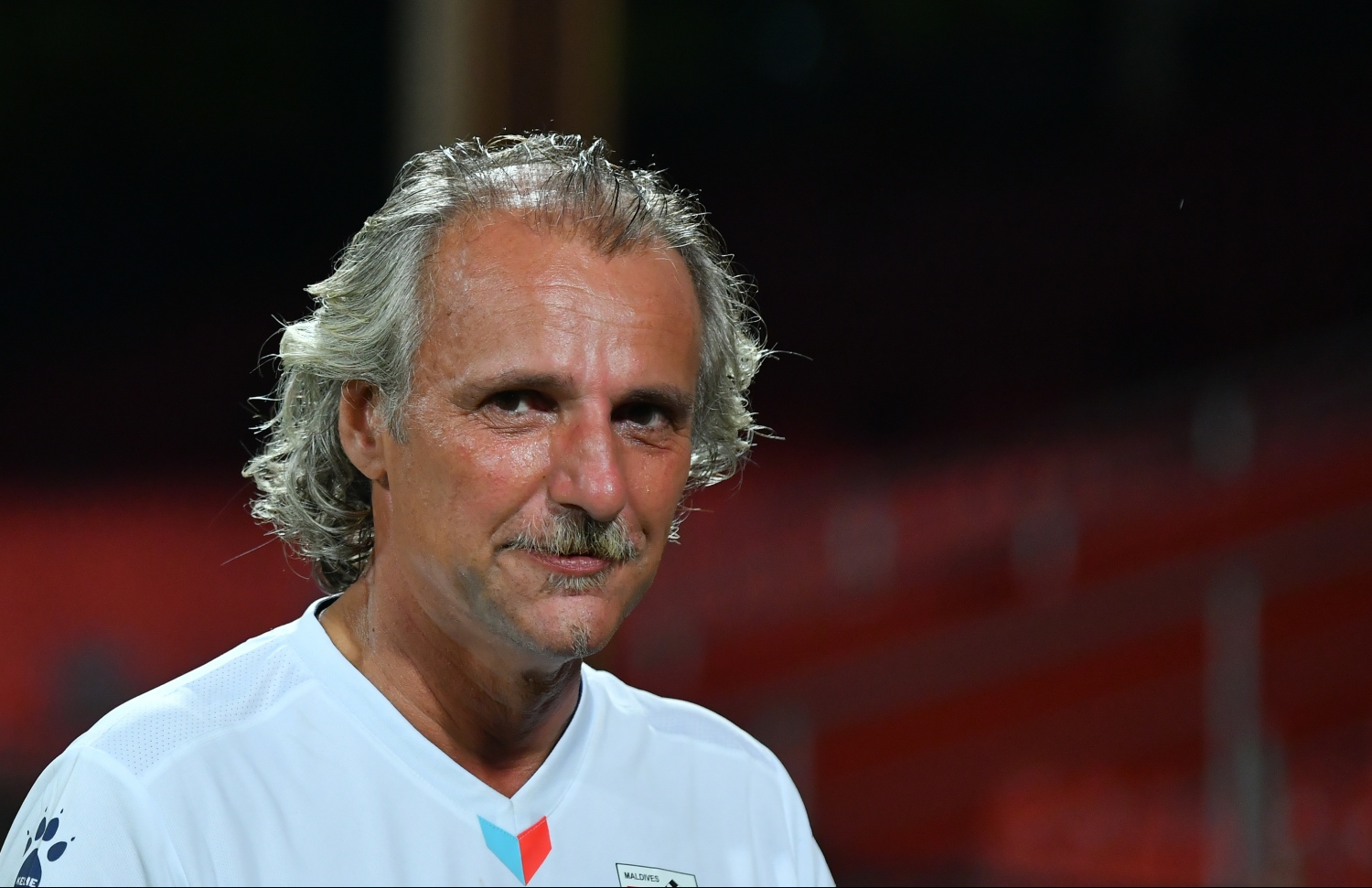 މާލެ: ސެޕްޓެމްބަރު 9، 2019: ވޯލްޑް ކަޕް ކޮލިފައިންގައި ދިވެހިރާއްޖެއާޢި ޗައިނާ ވާދަކުރާ މެޗުގެ ޕްރެކްޓިސް ފެށުން.-- ފޮޓޯ: ހުސައިން ވަހީދު /މިހާރު