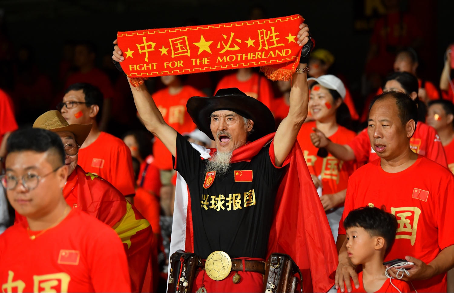 މާލެ: ސެޕްޓެމްބަރު 10، 2019: ވޯލްޑް ކަޕް ކޮލިފައިންގައި ދިވެހިރާއްޖެއާޢި ޗައިނާ ވާދަކުރި މެޗުގެ ތެރެއިން: މިމެޗު 5-0 އިން ކާމިޔާބުކުރީ ޗައިނާ.---ފޮޓޯ: ހުސައިން ވަހީދު /މިހާރު