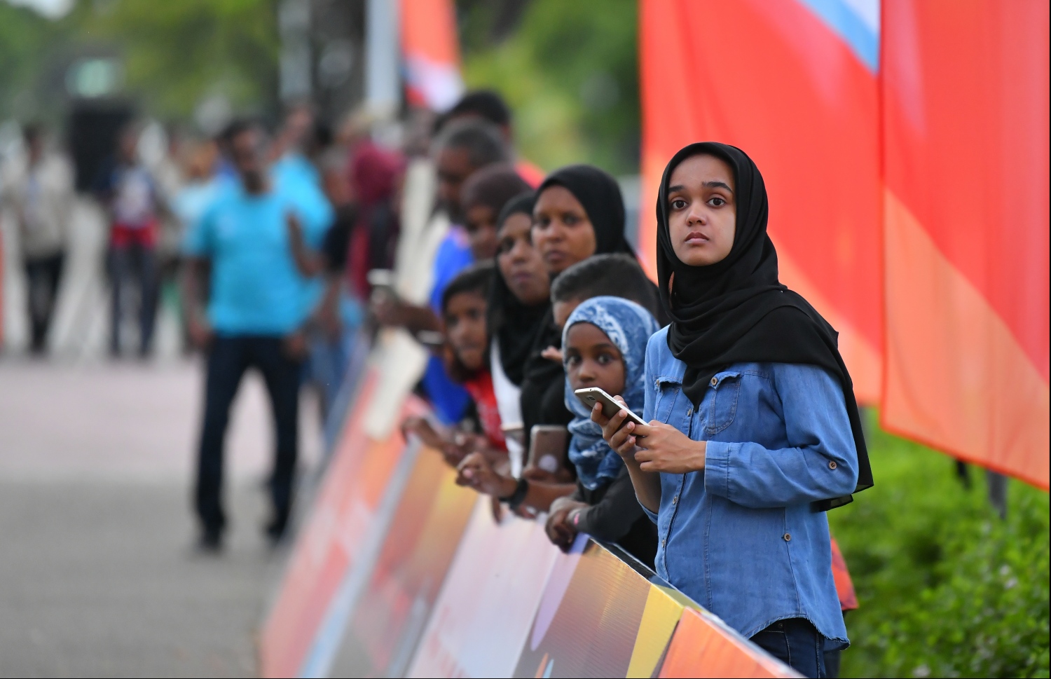 ހުޅުމާލެ: ސެޕްޓެމްބަރު 20، 2019: ރާއްޖޭގައި ބާއްވާ ދުވުމުގެ އެންމެ ބޮޑު ރޭސް ކަމަށްވާ، ދިރާގު މޯލްޑިވްސް ރޯޑް ރޭސްގެ މިއަހަރުގެ 10 ކިލޯމީޓަރު ދުވުމުގެ ތެރެއިން.---ފޮޓޯ: ހުސައިން ވަހީދު/މިހާރު