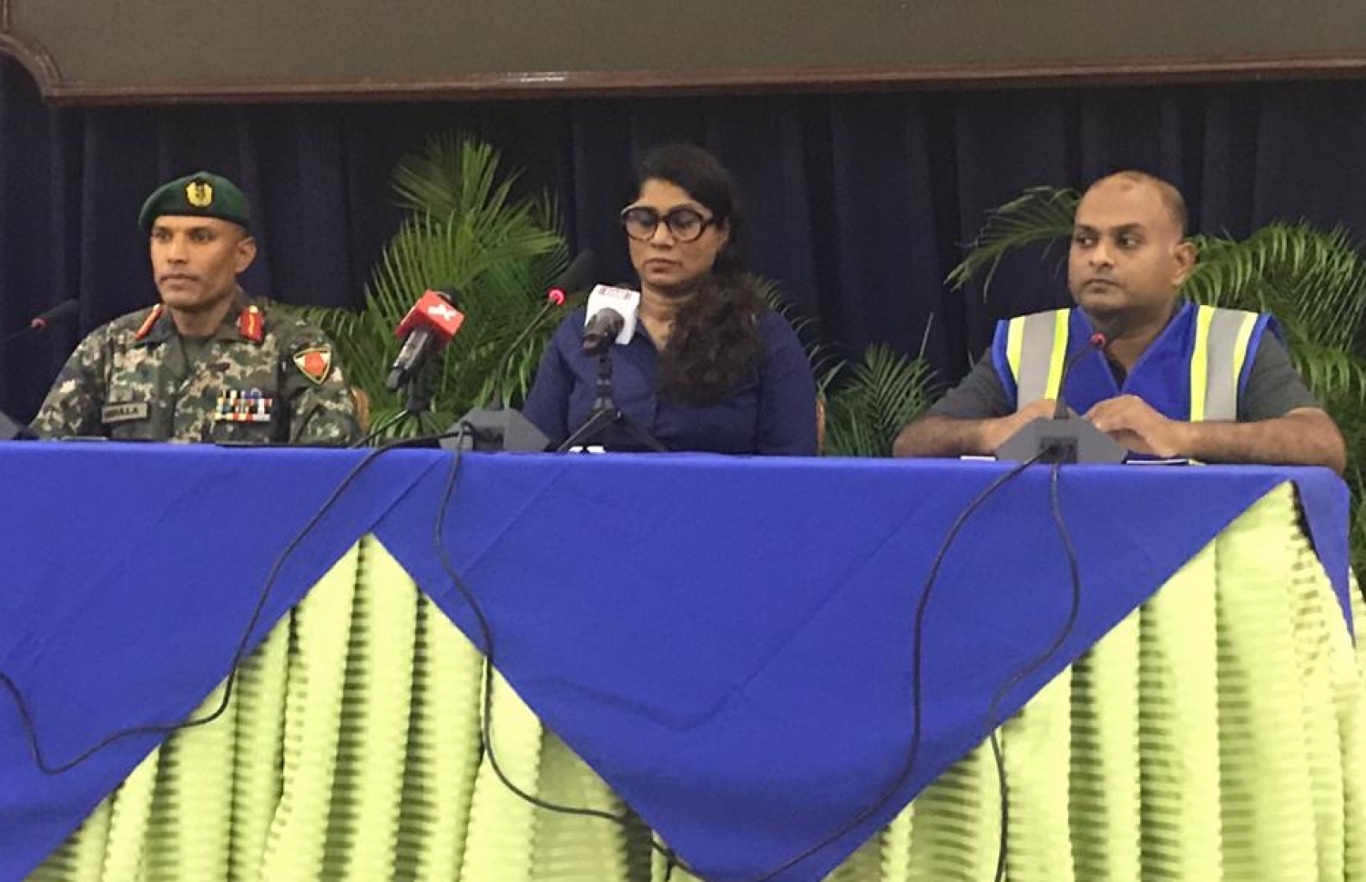 އަލިފާނުގެ ހާދިސާއާ ގުޅިގެން ބާއްވާ ޕްރެސް ކޮންފަރެންސް