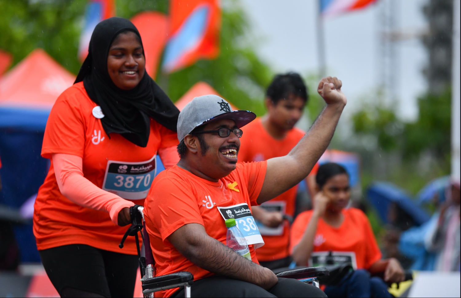 ހުޅުމާލެ: ސެޕްޓެމްބަރު 20، 2019: ރާއްޖޭގައި ބާއްވާ ދުވުމުގެ އެންމެ ބޮޑު ރޭސް ކަމަށްވާ، ދިރާގު މޯލްޑިވްސް ރޯޑް ރޭސްގެ މިއަހަރުގެ 5 ކިލޯމީޓަރު ދުވުމުގެ ތެރެއިން.---ފޮޓޯ: ހުސައިން ވަހީދު/މިހާރު