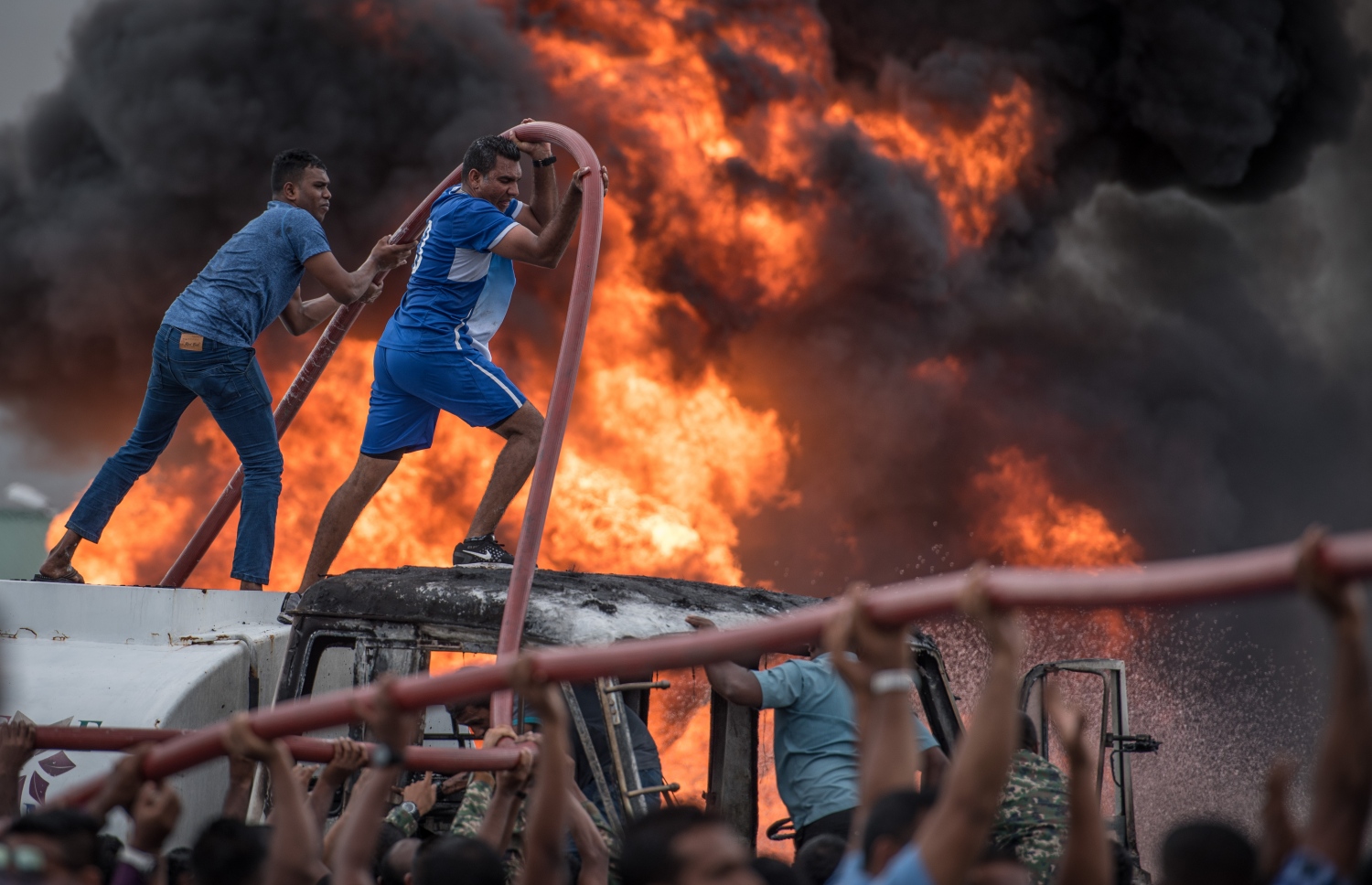 މާލޭގައި އަނެއްކާވެސް އަލިފާނުގެ ބޮޑު ހާދިސާއެއް