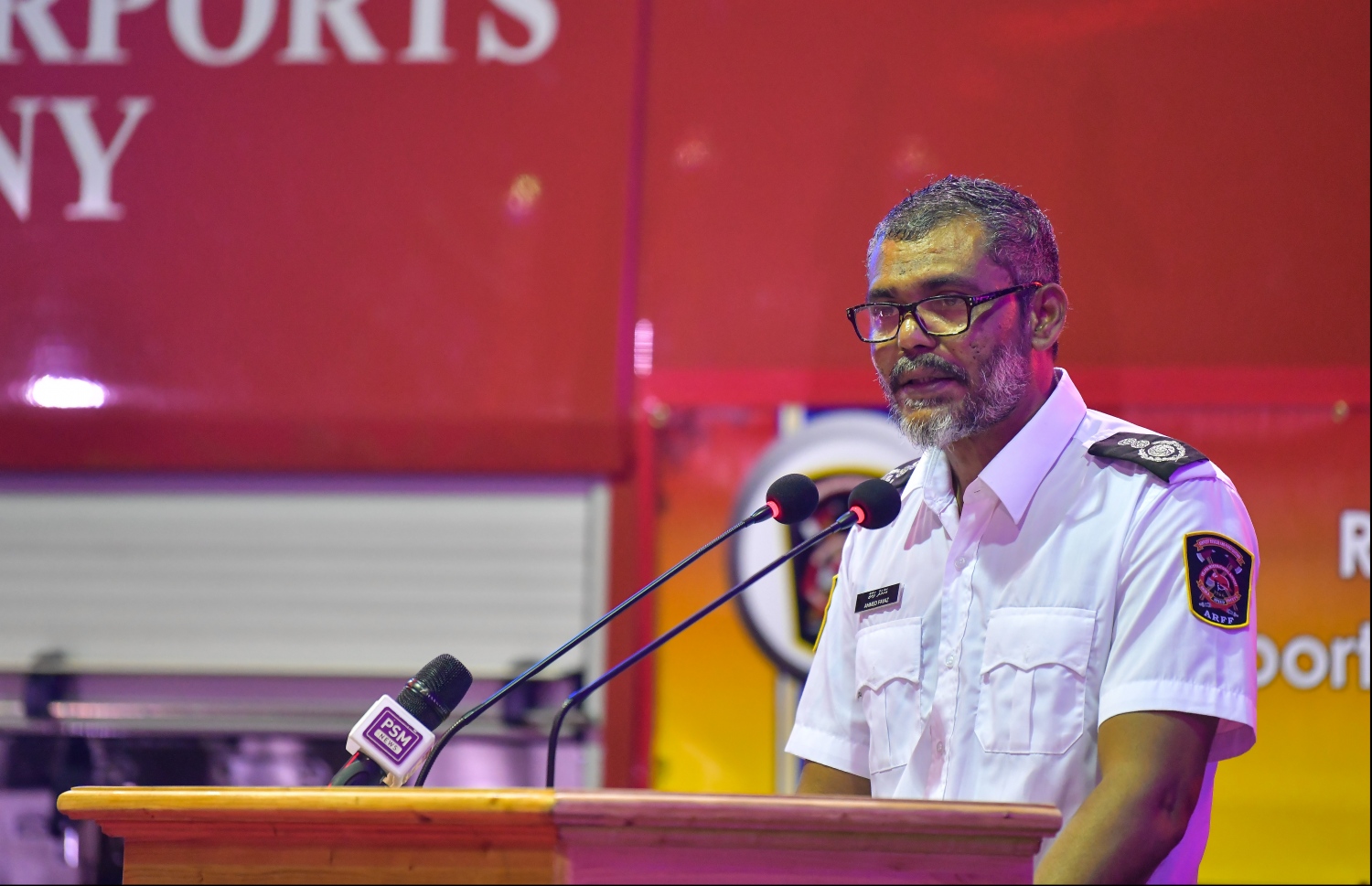 އެއާޕޯޓުގައި އޮތް ރަސްމިއްޔާތެއްގައި ފަޔާ ވާހަކަ ދައްކަވަނީ.---ފައިލް ފޮޓޯ: މިހާރު