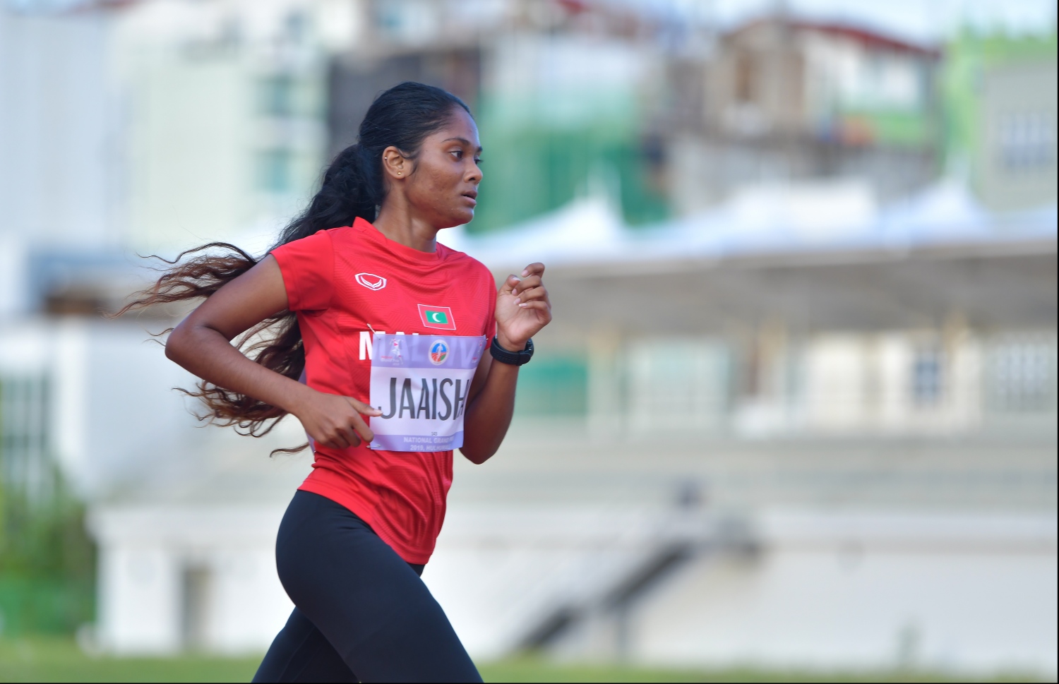 ޖާއިޝާ 1500 މީޓަރު ދުވުމުގެ ރޭހުގައި ވާދަކުރަނީ. --ފޮޓޯ: ހުސެއިން ވަހީދު/ މިހާރު