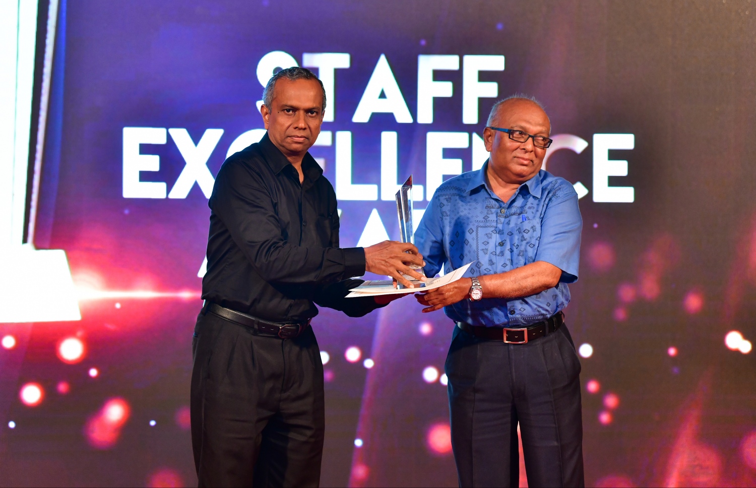 އޮކްޓޯބަރު 18، 2019- ވިލާ ކޮލެޖުގެ 12 ވަނަ އަހަރީ ދުވަސް ފާހަގަކުރުމަށް ބޭއްވި ރަސްމިއްޔާތުގެ ތެރެއިން.---ފޮޓޯ: ނިޝާން އަލީ/މިހާރު