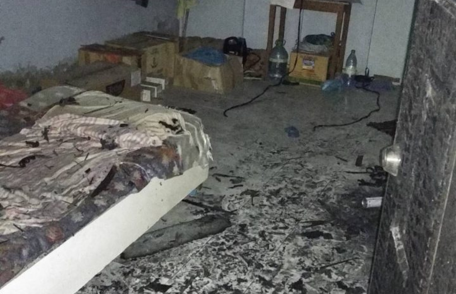 އަލިފާން ރޯވި ކަކާގެއަށް ލިބިފައި ހުރި ގެއްލުންތައް-- ފޮޓޯ: އެމްއެންޑީއެފް