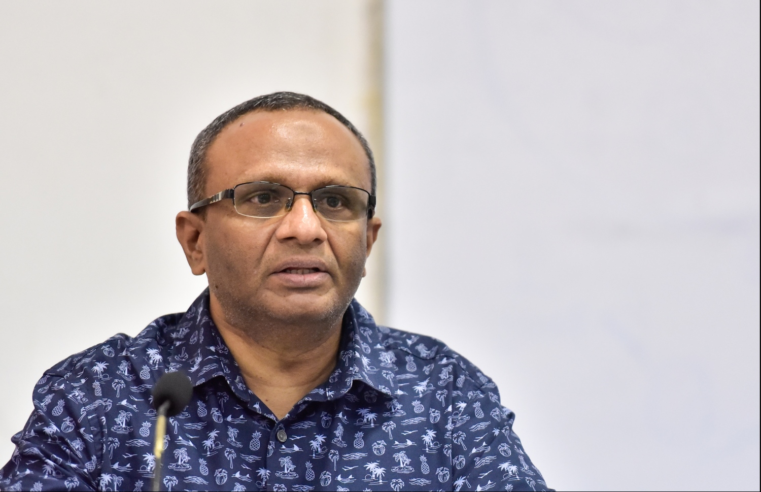 ސުއޫދު ރޭ އެމްއެންޔޫގައި ލެކްޗާ ދެއްވަނީ -- ފޮޓޯ: ހުސައިން ވަހީދު/މިހާރު