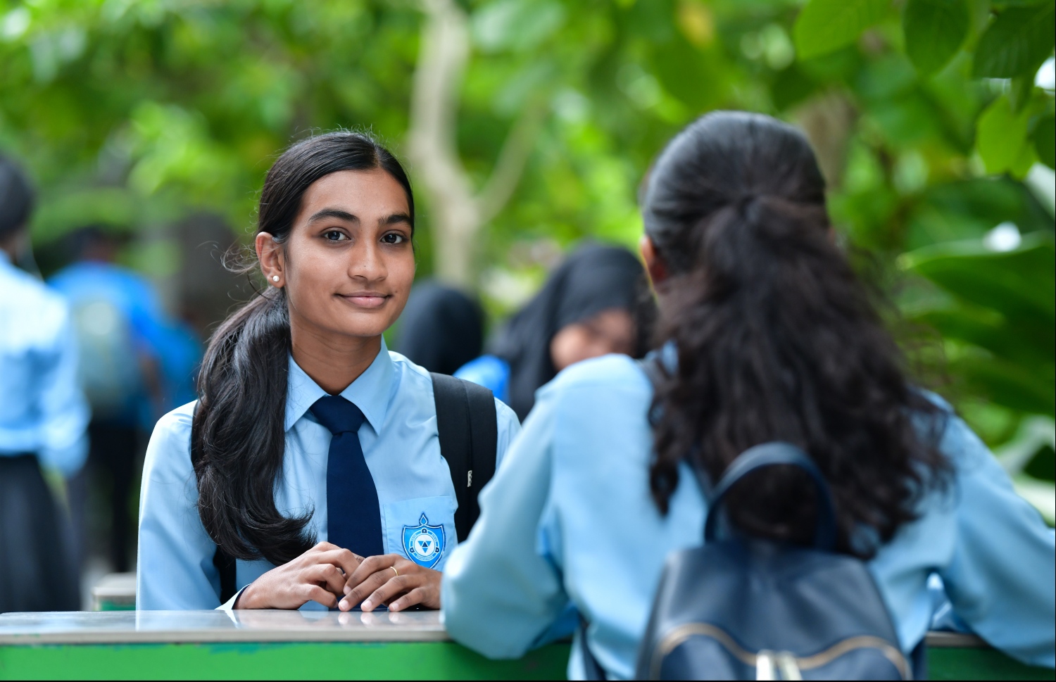 ވިލާ އިންޓަނޭޝަނަލް ސްކޫލުގެ ދަރިވަރު ލުމާކް-- ފޮޓޯ: ހުސެއިން ވަހީދު/ މިހާރު