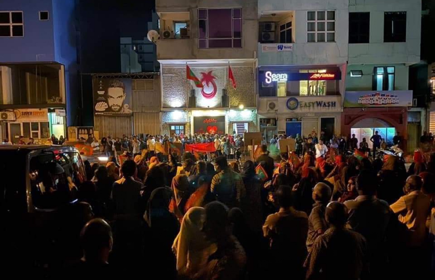 ޕީޕީއެމް/ޕީއެންސީ ކޯލިޝަނުން މިރޭ ބޭއްވި އެއްވުމުގެ ތެރެއިން.