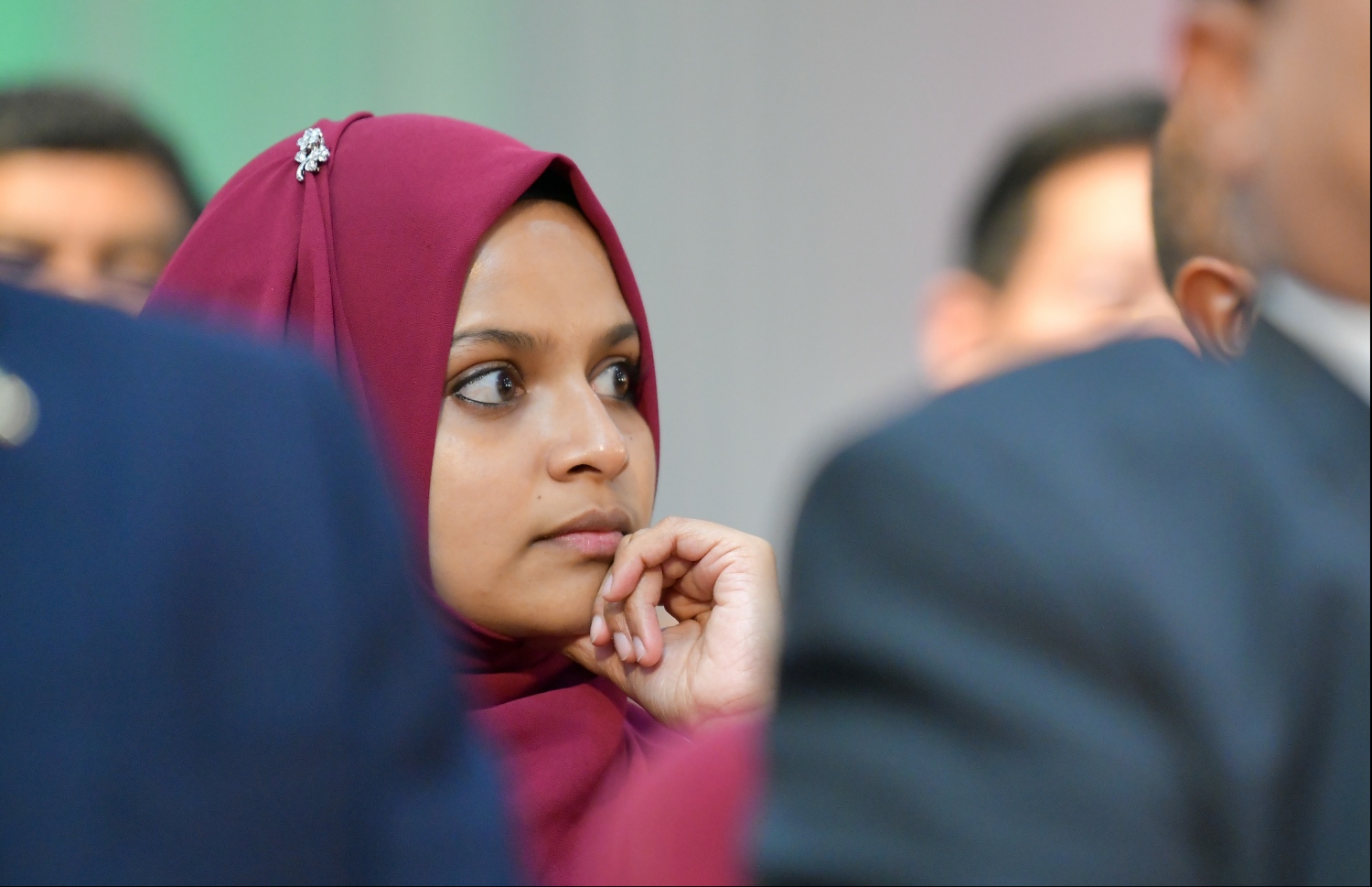 މާލެ: އޮކްޓޯބަރު 29، 2019: ދިވެހިރާއްޖޭގެ ގައުމީ ދުވަހުގެ ރަސްމިއްޔާތުގެ ތެރެއިން.--- ފޮޓޯ: ހުސައިން ވަހީދު /މިހާރު