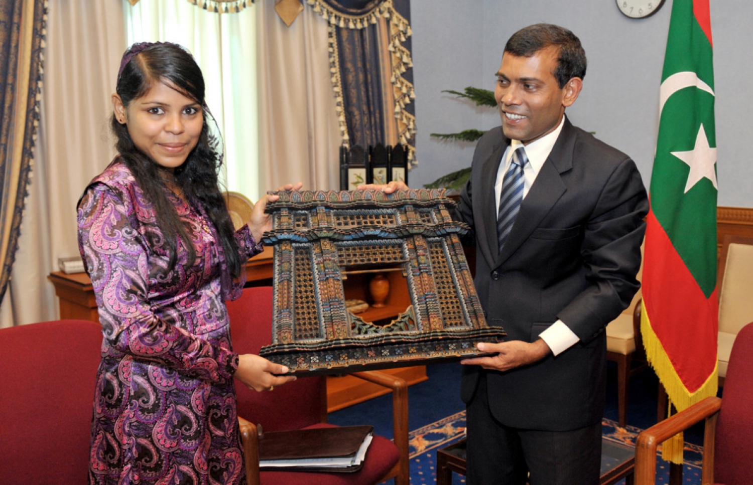 ދިޔާނާ ސައީދު، ރައީސް ނަޝީދާ އެކު: ވިދާޅުވީ ރަނގަޅު އިޖުރާއަތަކީ ރައީސް ނަޝީދު އަމަލު ކުރެއްވި ގޮތް ކަމަށް