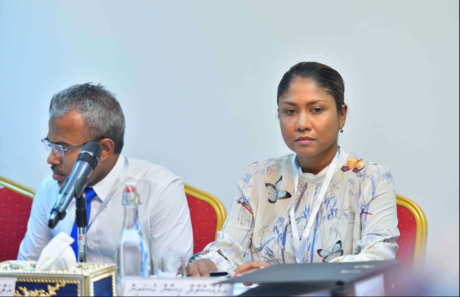 ޖޭއެސްސީގެ ރައީސް ހިސާން ހުސައިން --- ފޮޓޯ/މިހާރު