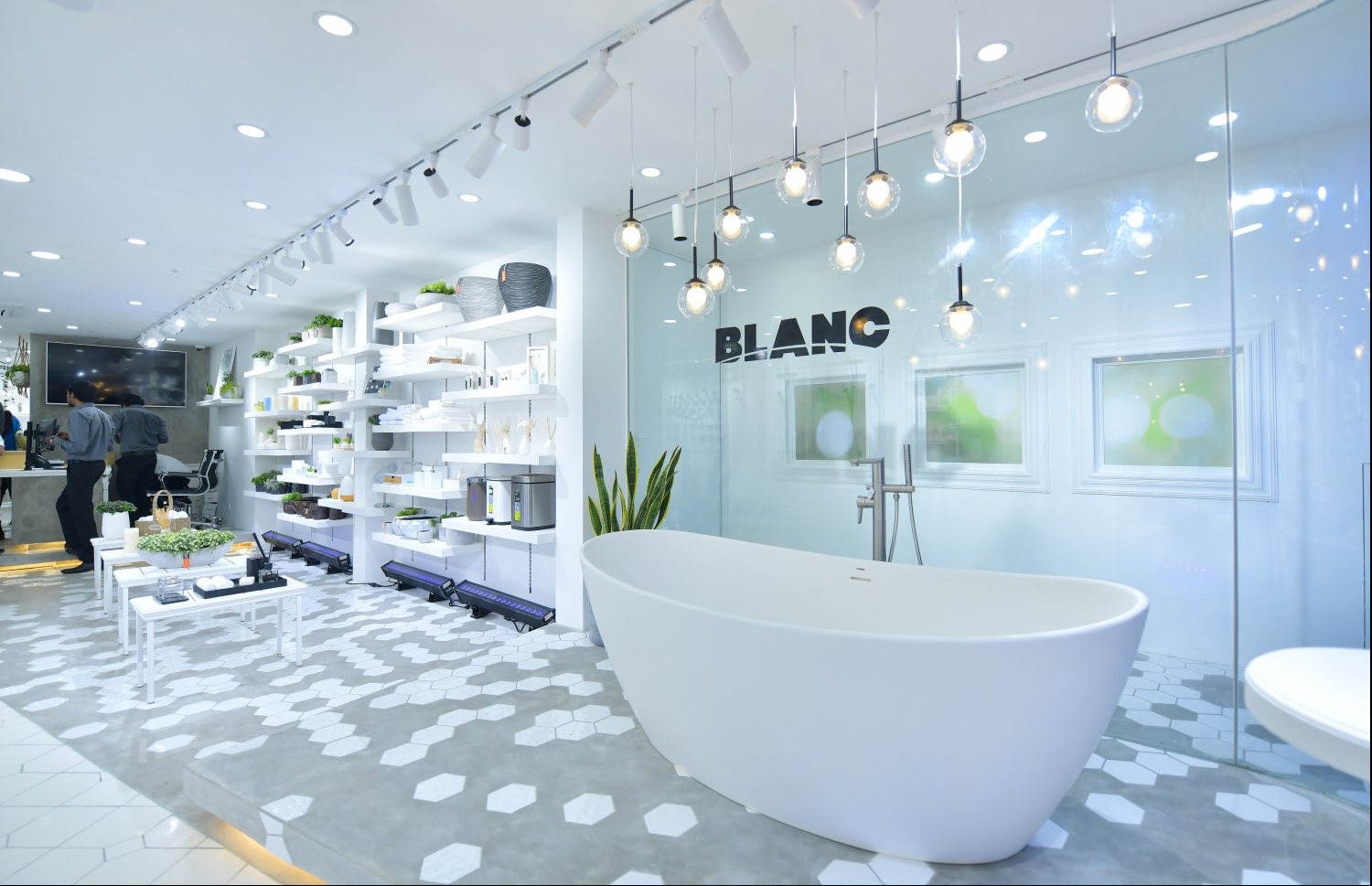 ވެލިގާގެ ދަށުން ހުޅުމާލޭގައި ހުޅުވި ބްލަންކުގެ ފިހާރައެއްގެ އެތެރެ-- ފޮޓޯ: މިހާރު