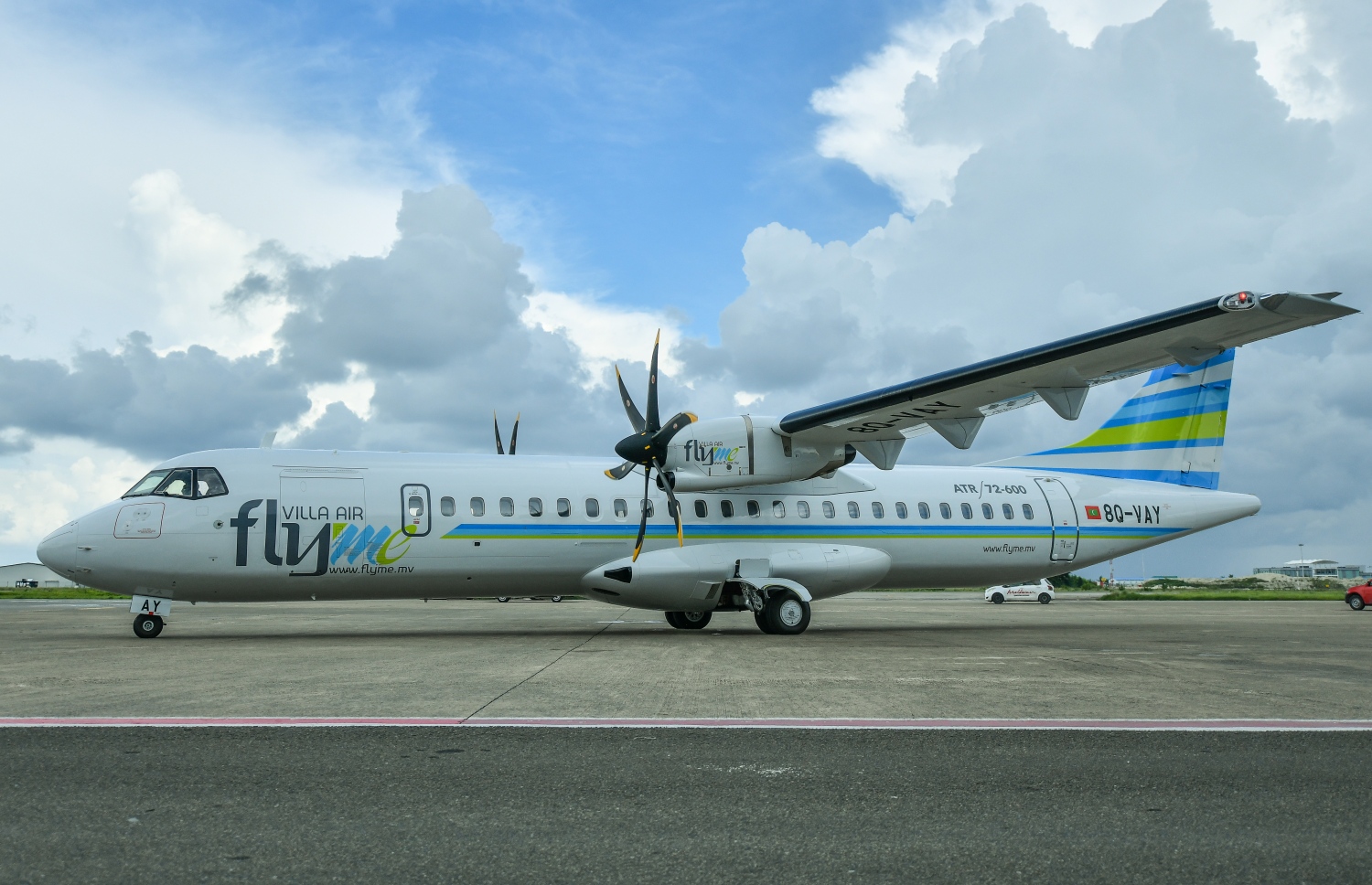 ވެލާނާ އިންޓަނޭޝަނަލް އެއާޕޯޓް: ނޮވެމްބަރު 7، 2019- ވިލާ އެއާގެ ފްލައިމީގެ ފްލީޓަށް އަލަށް ގެނައި، އޭޓީއާރު 600-72 މަރުކާގެ މަތިންދާބޯޓު އެއާޕޯޓަށް ޖައްސަނީ: މީގެ އަށް އަހަރު ކުރިން އުދުހެން ފެށި ފްލައިމީގައި އޭޓީއާރު 600-72 މަރުކާގެ ތިން ބޯޓު މިހާރު ގެންގުޅޭ.---ފޮޓޯ: ނިޝާން އަލީ/މިހާރު