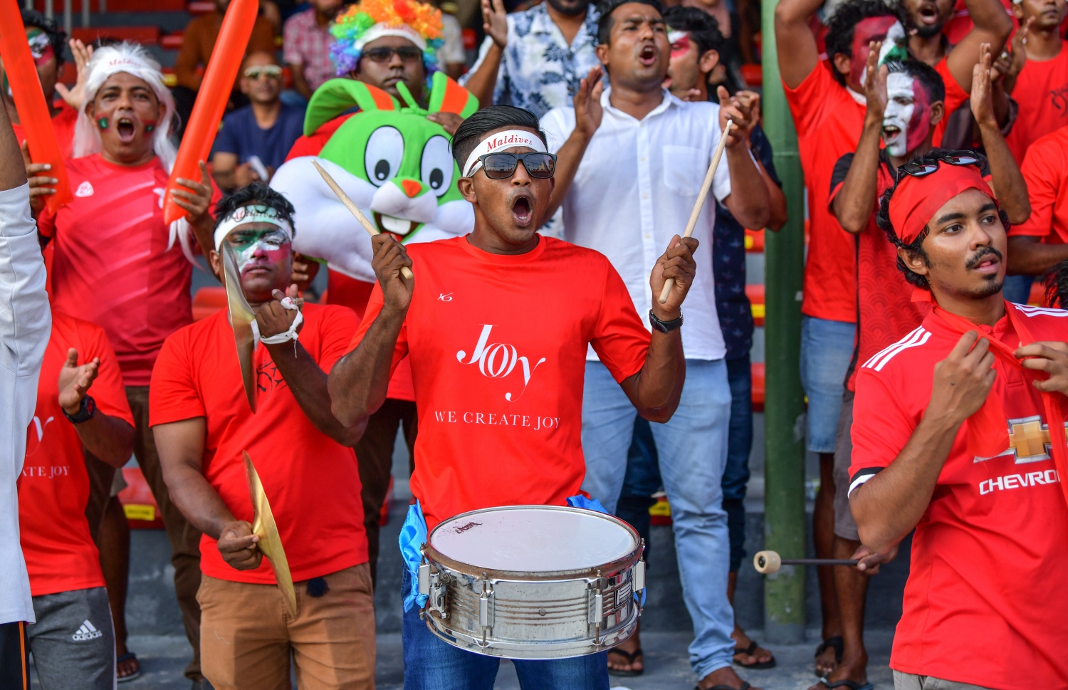 މާލެ: 14 ނޮވެމްބަރ 2019: ވޯލްޑް ކަޕް ކޮލިފައިންގައި ދިވެހިރާއްޖެ އާއި ފިލިޕީންސް ބައްދަލުކުރި މެޗުގެ ތެރެއިން: މިމެޗު 2-1 އިން ކާމިޔާބުކުރީ ފިލިޕީންސް . -ފޮޓޯ:ނިޝާން އަލީ /މިހާރު