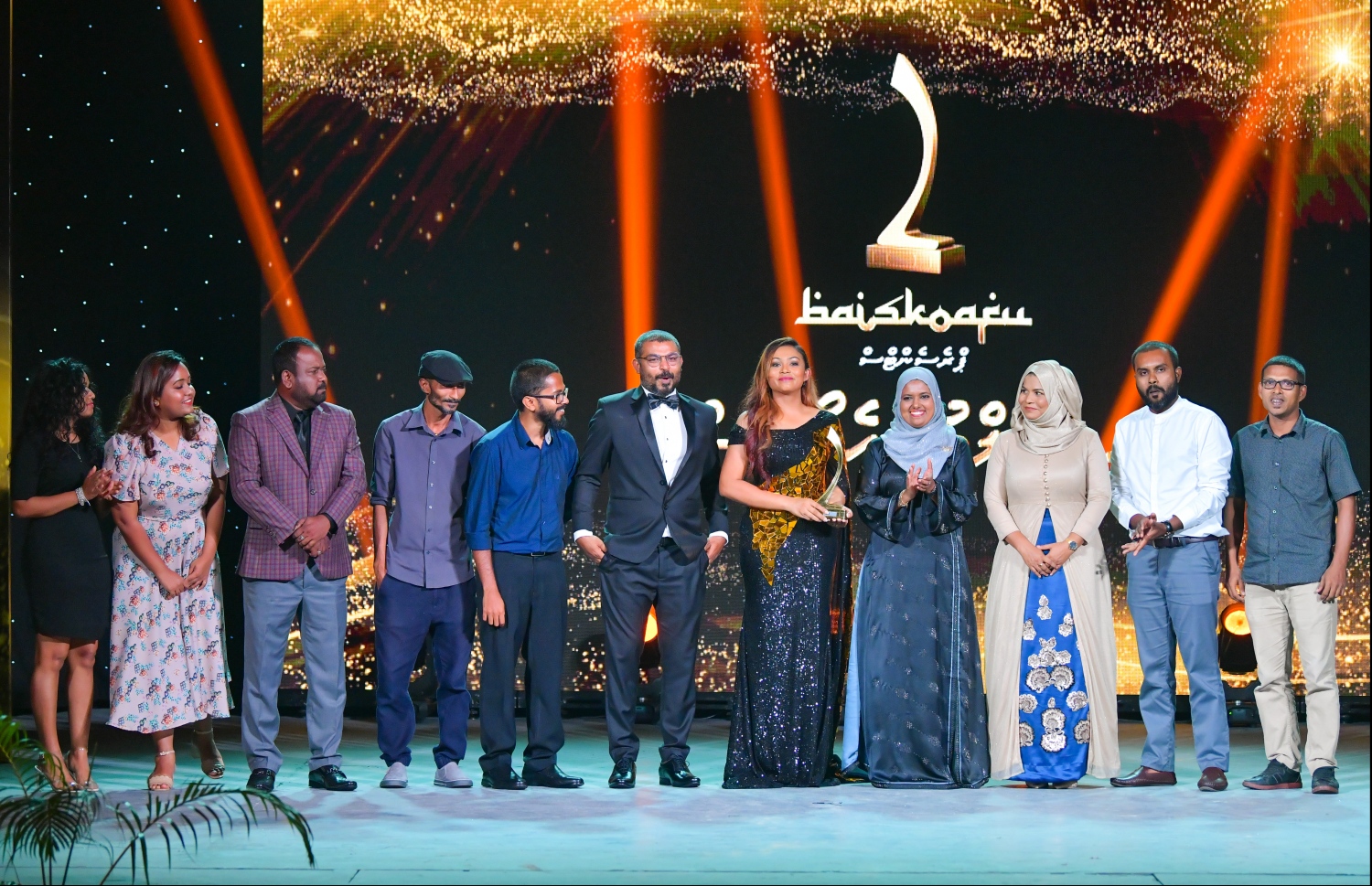 މާލެ: ނޮވެމްބަރު 15، 2019- ރާއްޖޭގެ 9 ވަނަ ފިލްމު އެވޯޑު ހަފުލާގެ ތެރެއިން.--- ފޮޓޯ: ހުސައިން ވަހީދު/މިހާރު