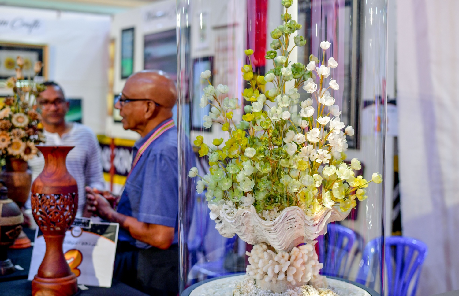 މަހުގެ ހުޅުނބުން ތައްޔާރުކޮށްފައިވާ އުފެއްދުން: ފުރިހަމަ މަސައްކަތެއް -- ފޮޓޯ: ނިޝާން އަލީ/ މިހާރު