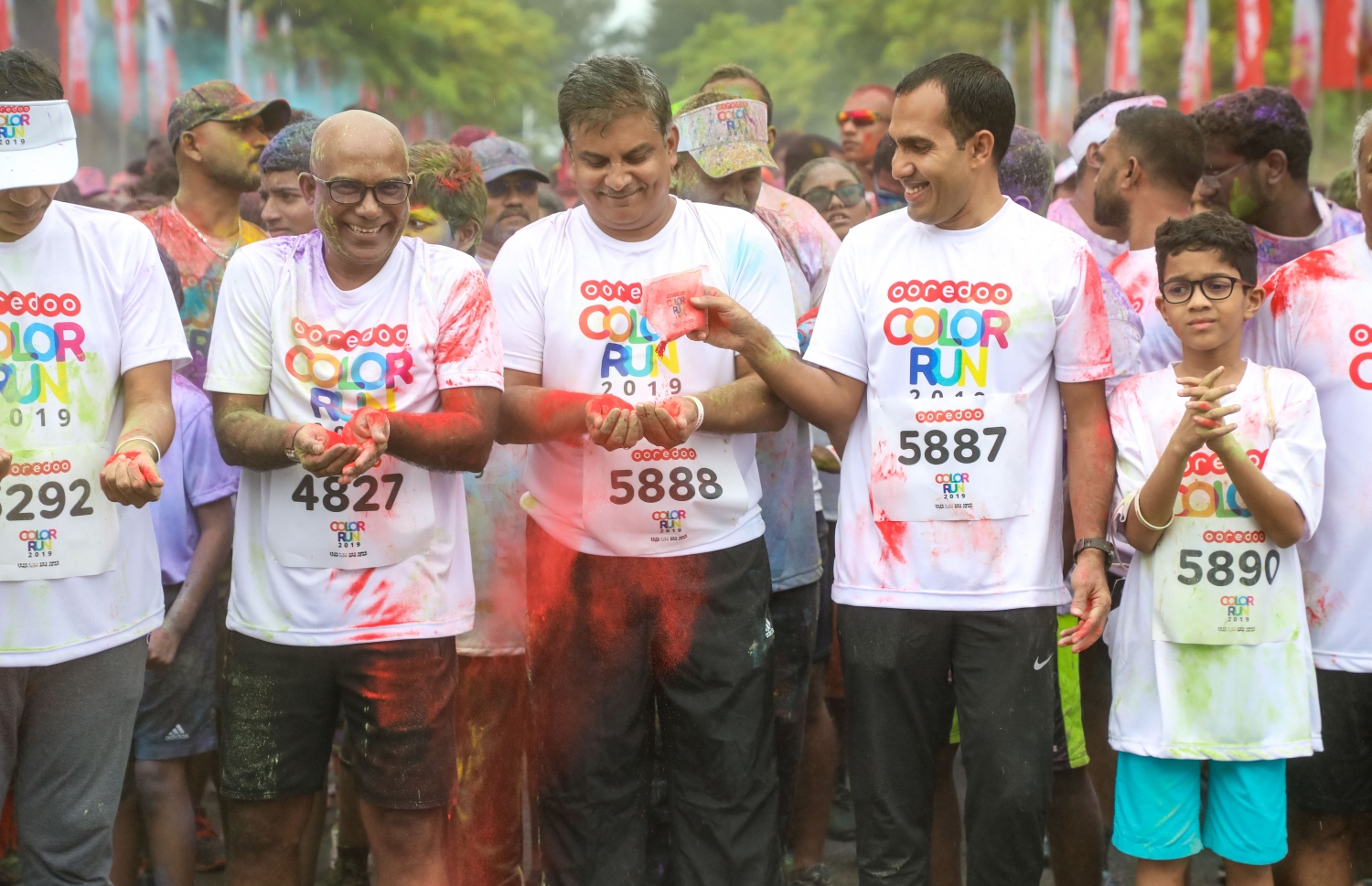 ހުޅުމާލެ: ނޮވެމްބަރު 30، 2019- އުރީދޫން މި އަހަރު ބޭއްވި  ފޯރިގަދަ ކަލަ ރަންގެ ތެރެއިން: އާންމުންގެ ބޮޑު ތަރުހީބެއް ލިބުނު މި އަހަރުގެ މި ހަރަކާތުގައި 5،000 ވުރެ ގިނަ މީހުން ބައިވެރިވި ކަމަށް އުރީދޫން ބުނޭ.---ފޮޓޯތައް: އުރީދޫ