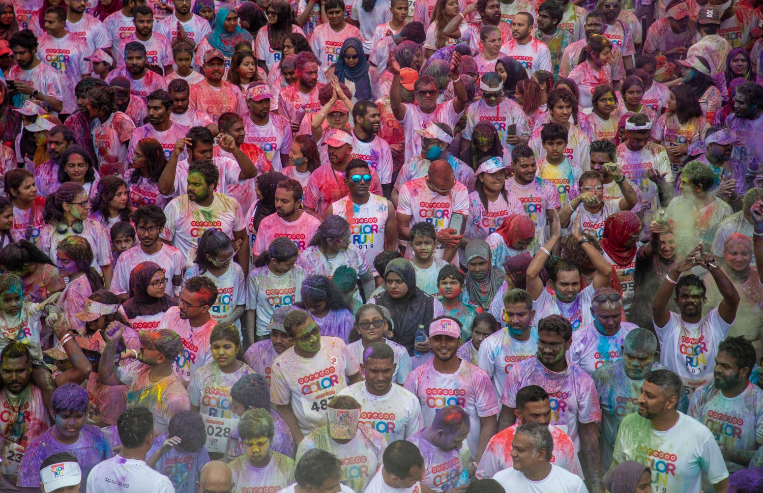 ހުޅުމާލެ: ނޮވެމްބަރު 30، 2019- އުރީދޫން މި އަހަރު ބޭއްވި ފޯރިގަދަ ކަލަ ރަންގެ ތެރެއިން: އާންމުންގެ ބޮޑު ތަރުހީބެއް ލިބުނު މި އަހަރުގެ މި ހަރަކާތުގައި 5،000 ވުރެ ގިނަ މީހުން ބައިވެރިވި ކަމަށް އުރީދޫން ބުނޭ.---ފޮޓޯތައް: އުރީދޫ