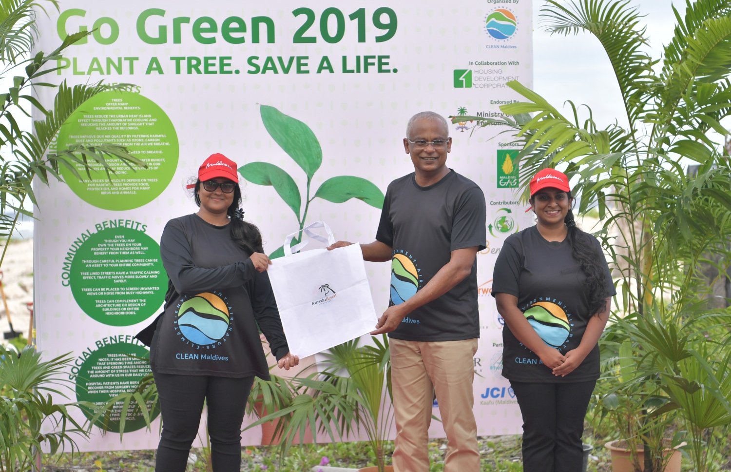 "ގޯ ގްރީން" ހަރަކާތް ރައީސް އިފްތިތާހް ކޮށްދެއްވުން