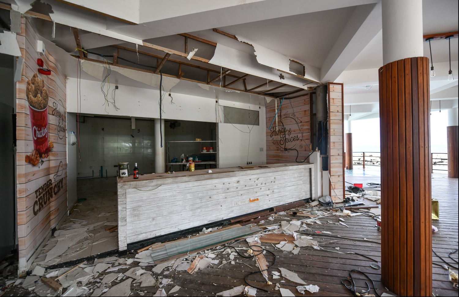 ޕެވިލިއަން: މިހާރު އޮތީ ވަރަށް ބޮޑަށް ވީރާނާ ވެފައި -- ފައިލް ފޮޓޯ: މިހާރު