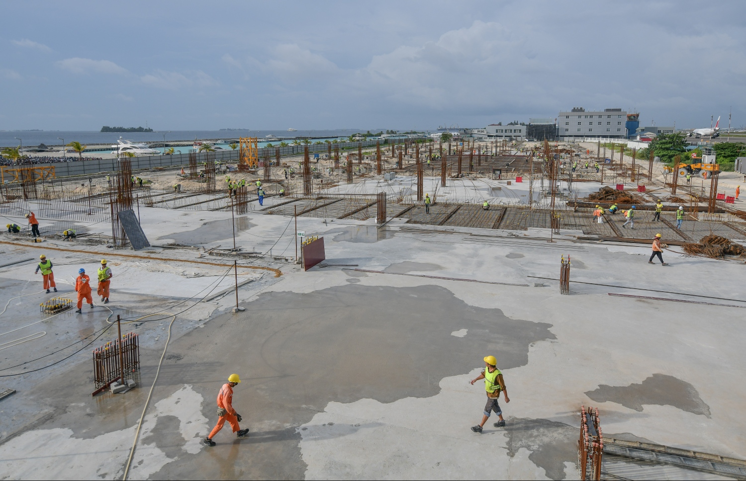 އެއާޕޯޓް މަޝްރޫއުގެ އެންމެ ފަހުގެ މަސައްކަތްތައް