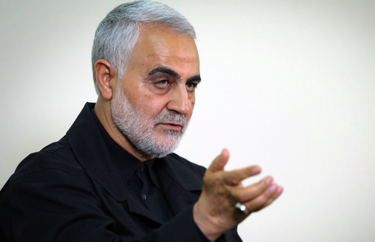 އީރާނުގެ ގުދުސް ފޯސްގެ ކޮމާންޑަރު ގާސިމް ސުލައިމާނީ. --ފޮޓޯ:އޭއެފްޕީ