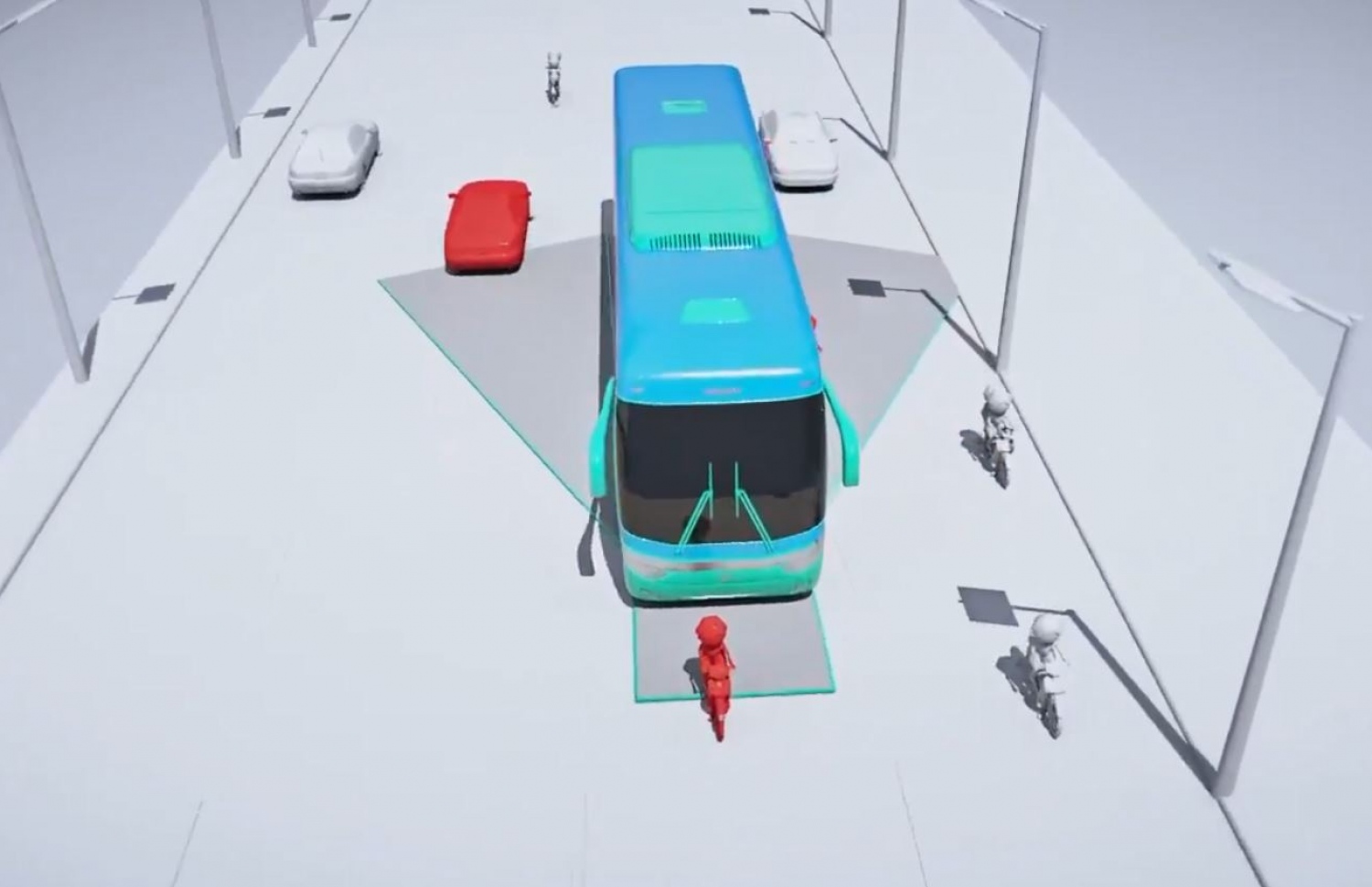 ބަހުގެ ޑްރައިވަރަށް، ބަހުގައި އިންނަ އިރު މަގުމަތިން ނުފެންނާނެ ތަންތަން ފާހަގަކޮށްފައި.