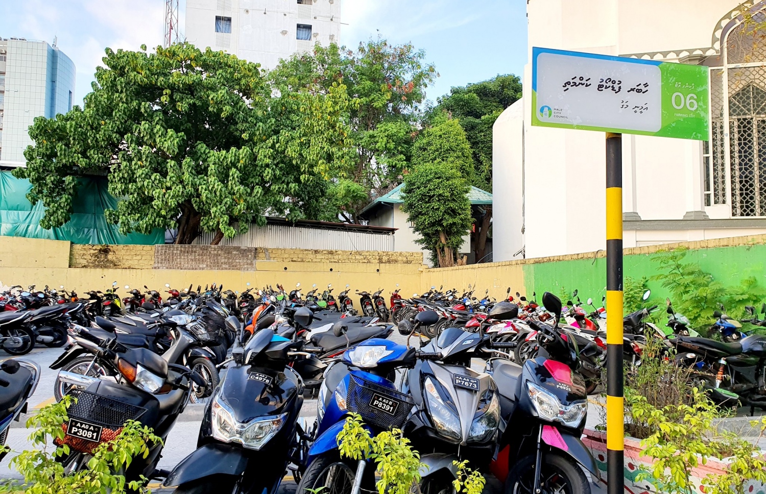 މާލޭގެ ޕާކިން ޒޯނެއް --- ފޮޓޯ/މިހާރު