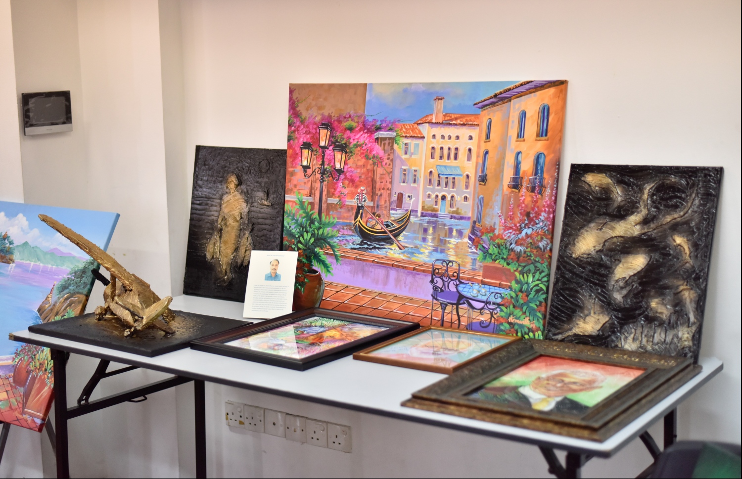 އެގްޒިބިޝަންގައި ހުރި ބައެއް ކުރެހުންތައް -- ފޮޓޯ: ހުސެއިން ވަހީދު