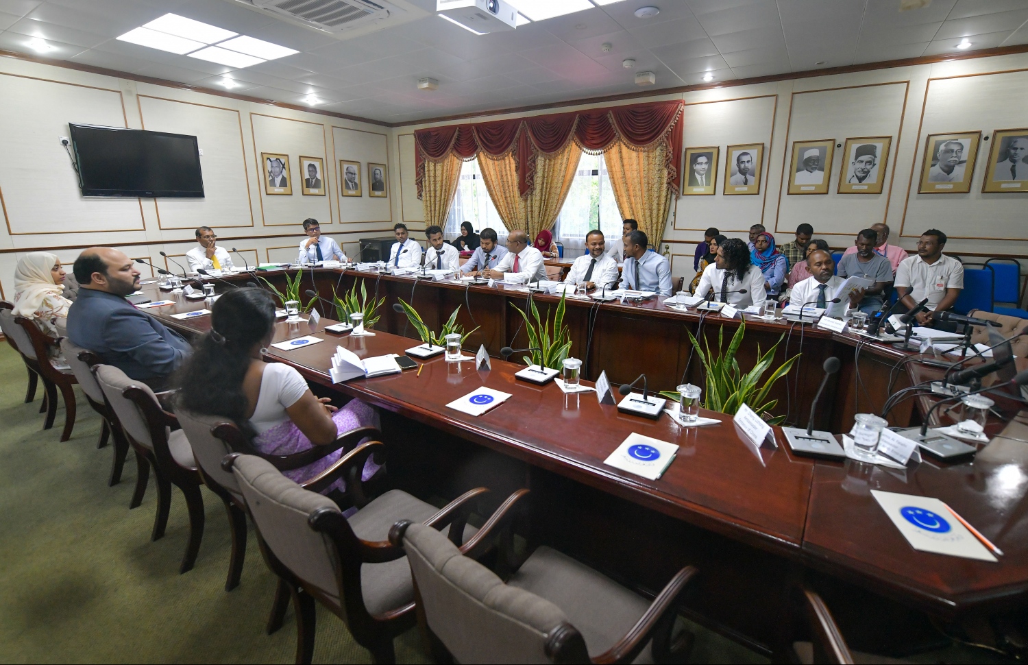 މިއަދު ބޭއްވި މަޖިލީހުގެ އެންވަޔަރަންމަންޓް އެންޑް ކްލައިމެޓް ޗޭންޖް ކޮމެޓީ-- ފޮޓޯ: ހުސައިން ވަހީދު/މިހާރު