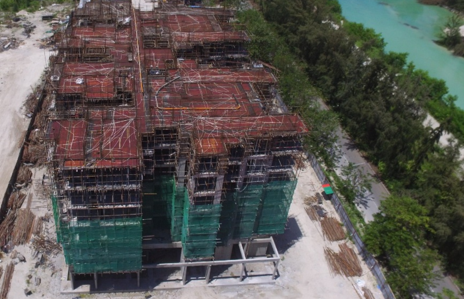 އަކުއާ ވިޓާ ރެސިޑެންސީގެ މަސައްކަތް ހަލުވި ކަމާއެކު ކުރިއަށްދާ ކަމަށް އެކުންފުނިން ބުނޭ-- ފޮޓޯ: އަކުއާ ވިޓާ