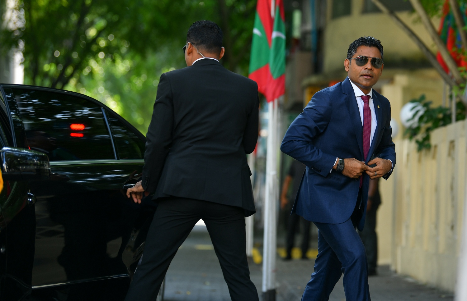 މާލެ: ފެބްރުއަރީ 3، 2020: ރައްޔިތުންގެ މަޖިލީހުގެ 2020 ވަނަ އަހަރުގެ ފުރަތަމަ ދައުރުގެ ފުރަތަމަ ޖަލްސާގައި ބައިވެރިވެ ވަޑައިގަތުމަށް ނައިބު ރައީސް ފައިސަލް ނަސީމް ވަޑައިގަންނަވަނީ.-- ފޮޓޯ: ނިޝާން އަލީ /މިހާރު