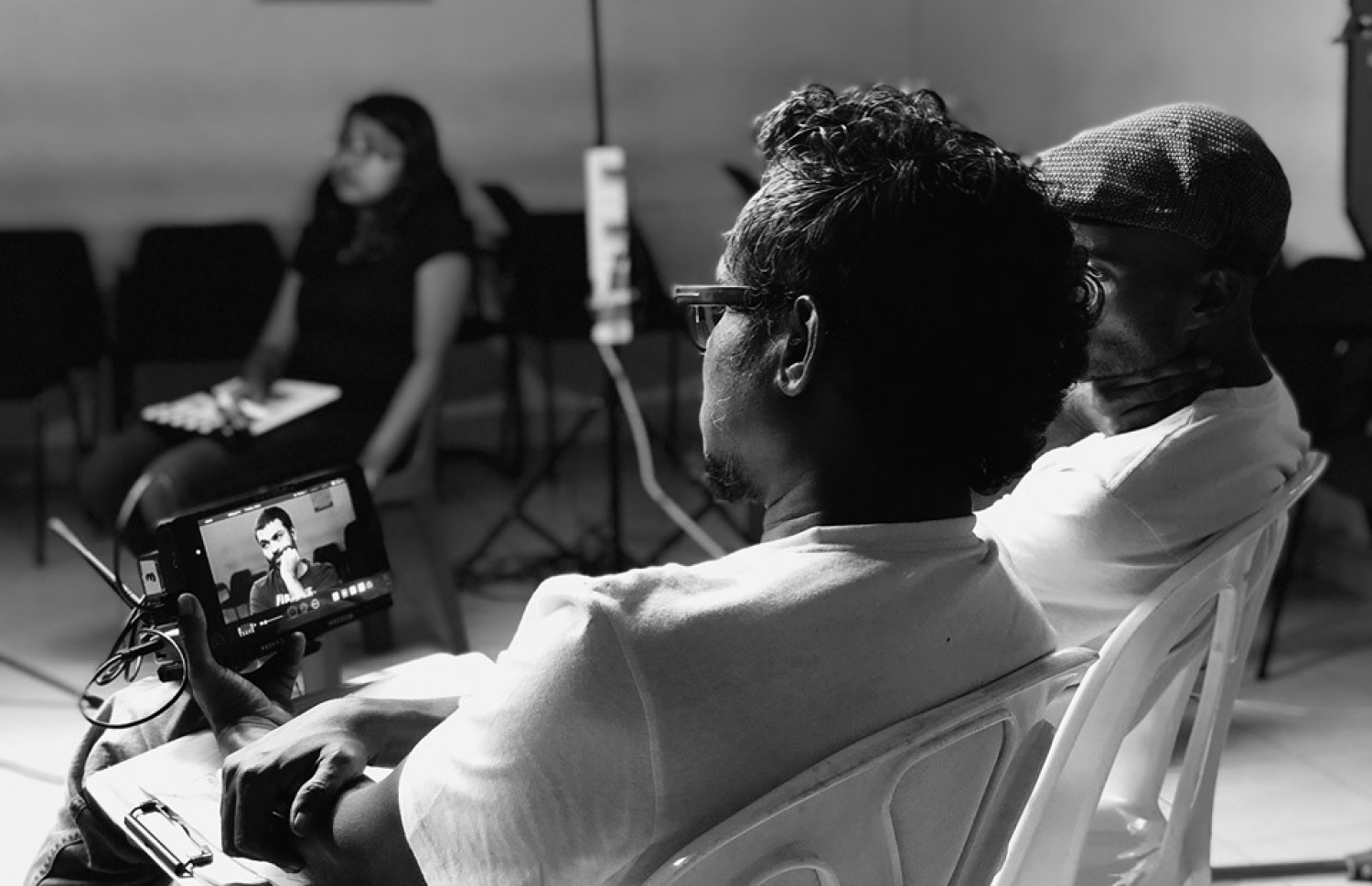 "ފަރީ" ގެ ޝޫޓިންގެ ތެރެއިން.