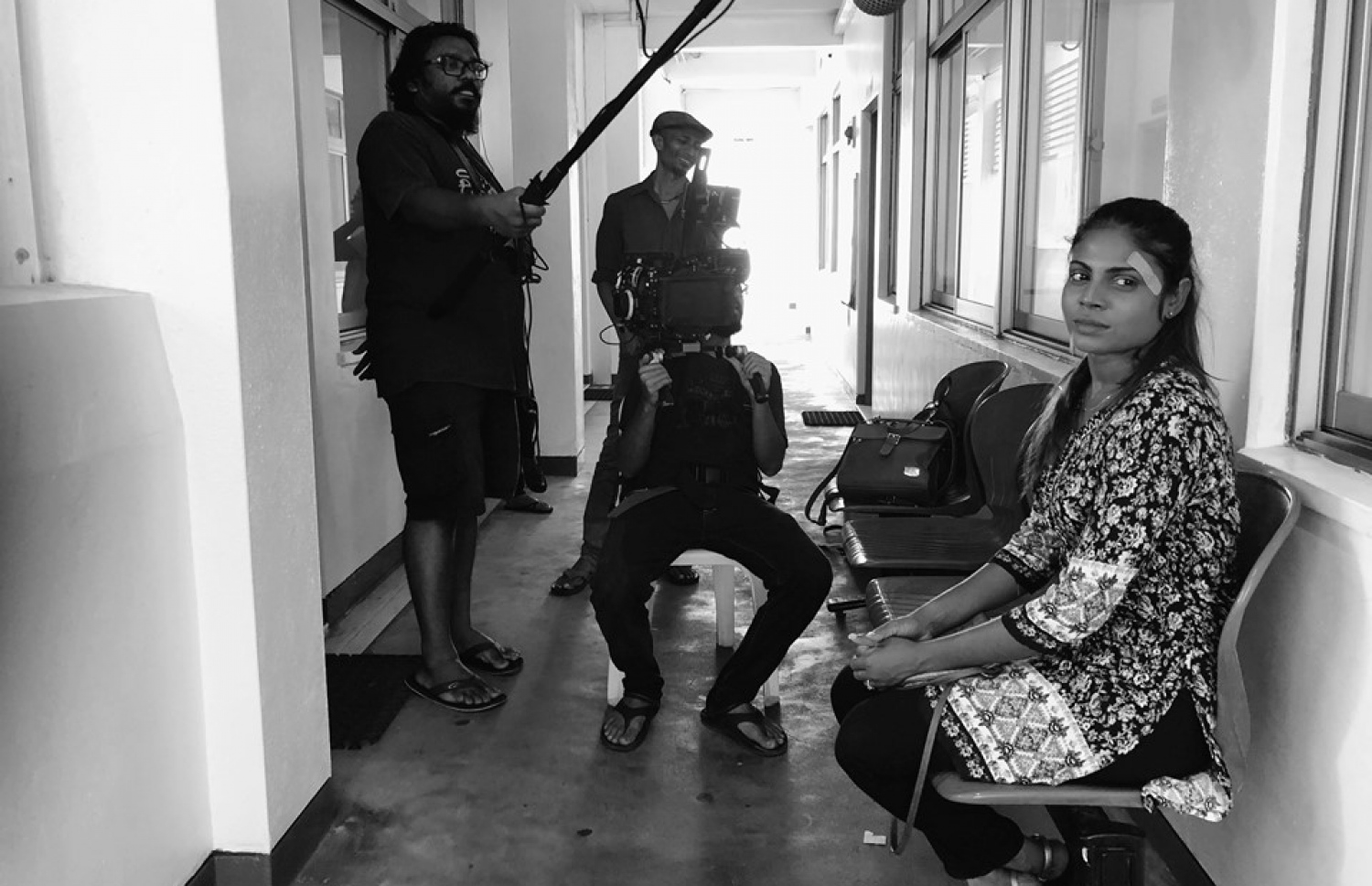 "ފަރީ" ގެ ޝޫޓިންގެ ތެރެއިން.