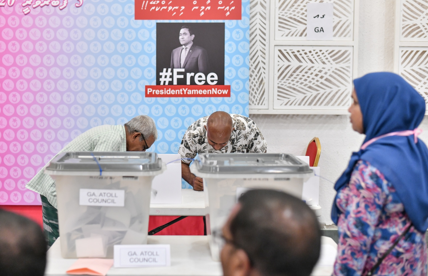 ޕީޕީއެމްގެ ޕްރައިމަރީގެ ވޯޓުލުން